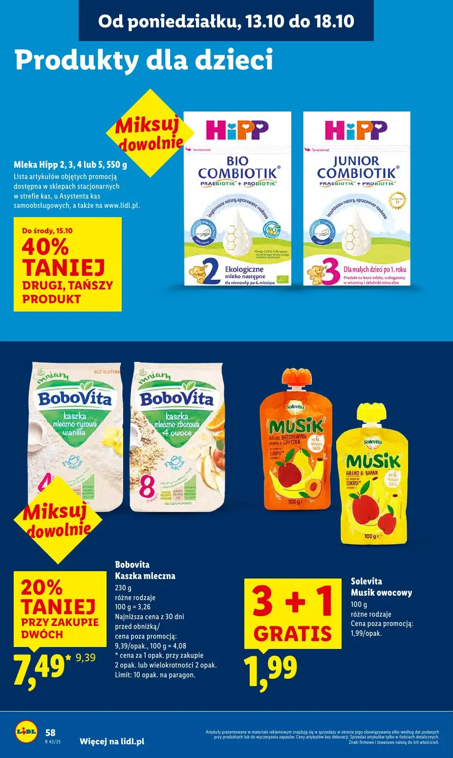 gazetka promocyjna LIDL Od poniedziałku - Strona 58