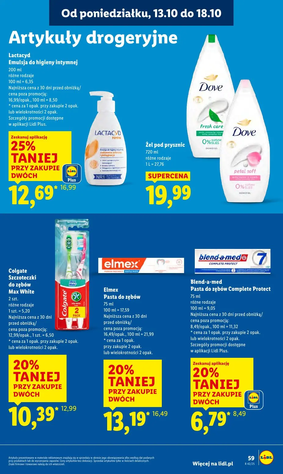 gazetka promocyjna LIDL Od poniedziałku - Strona 59