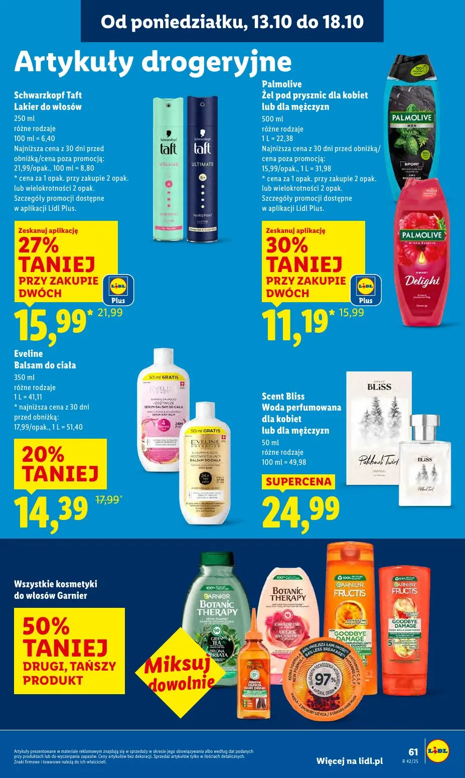gazetka promocyjna LIDL Od poniedziałku - Strona 61