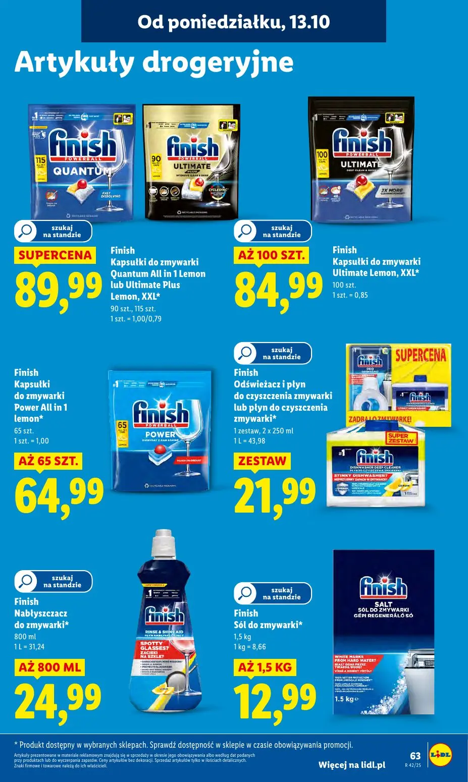gazetka promocyjna LIDL Od poniedziałku - Strona 63