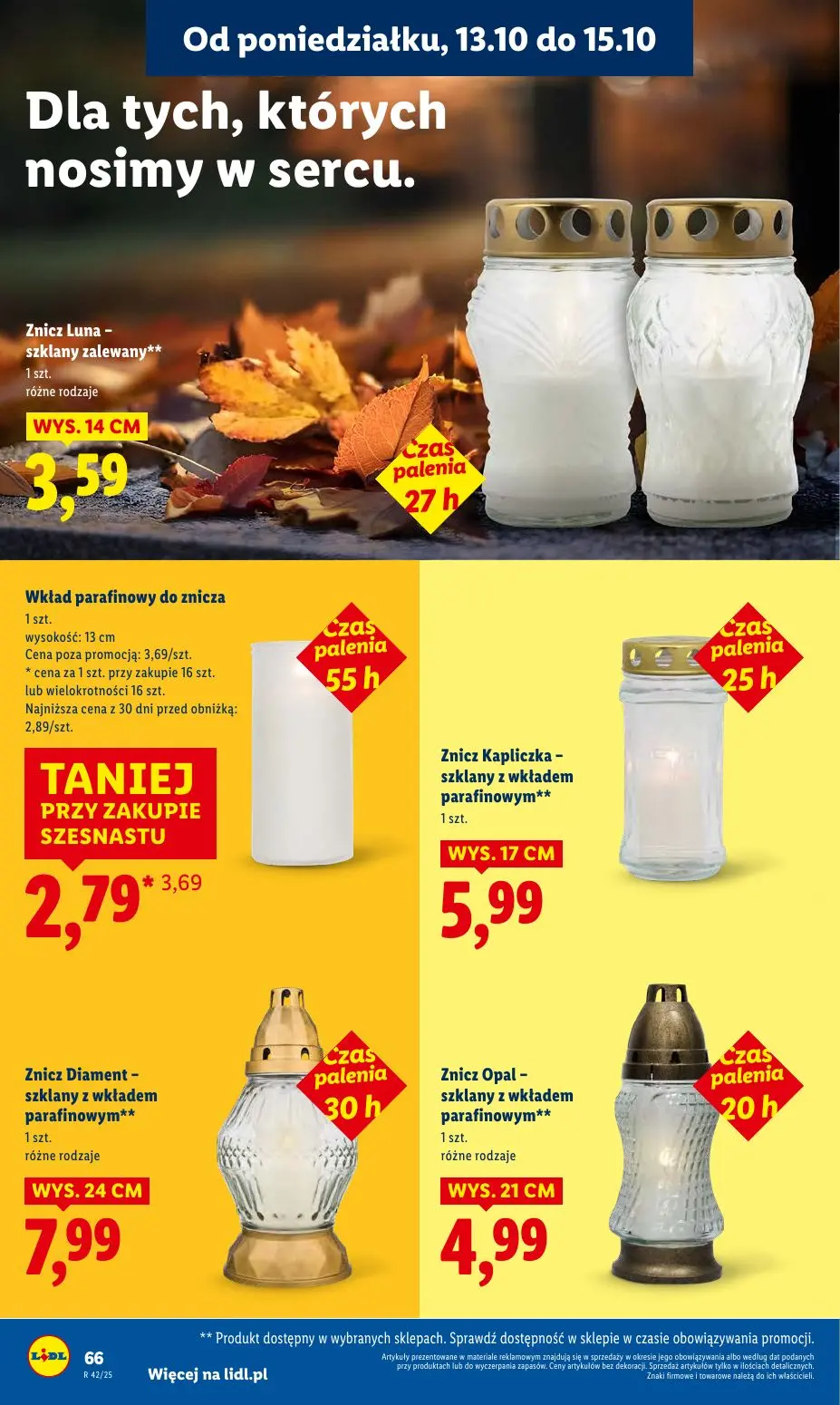 gazetka promocyjna LIDL Od poniedziałku - Strona 66