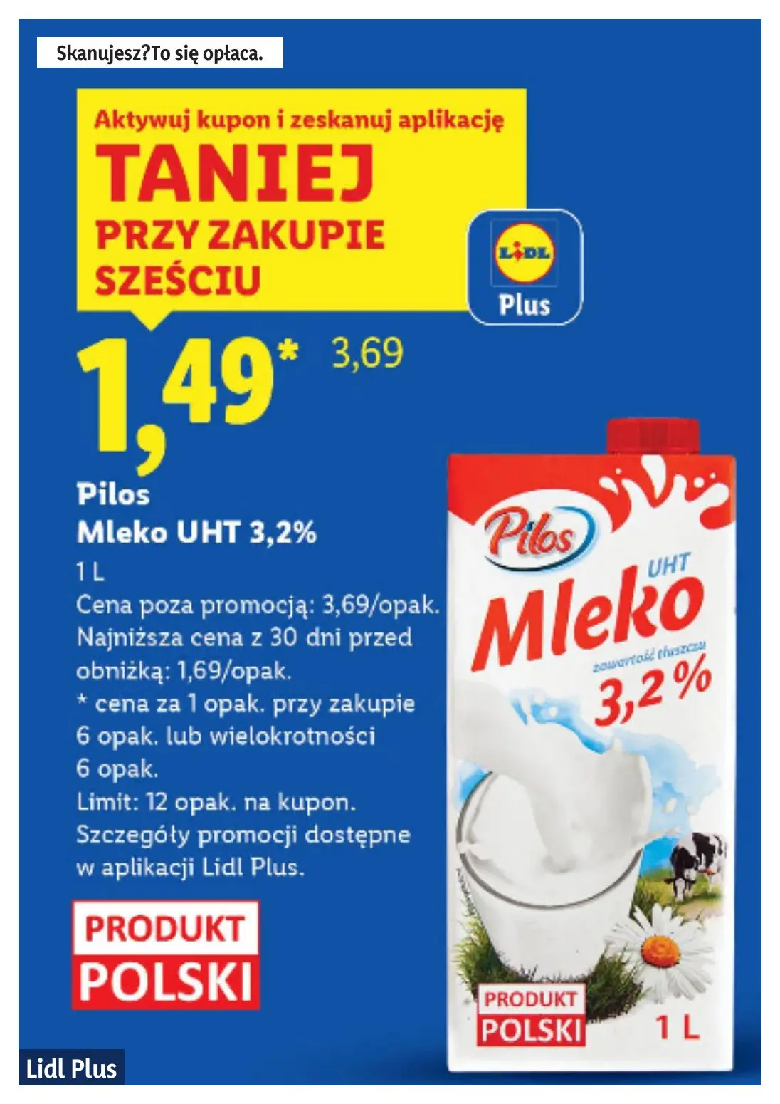 gazetka promocyjna LIDL Lidl plus. Skanujesz - To się opłaca - Strona 3