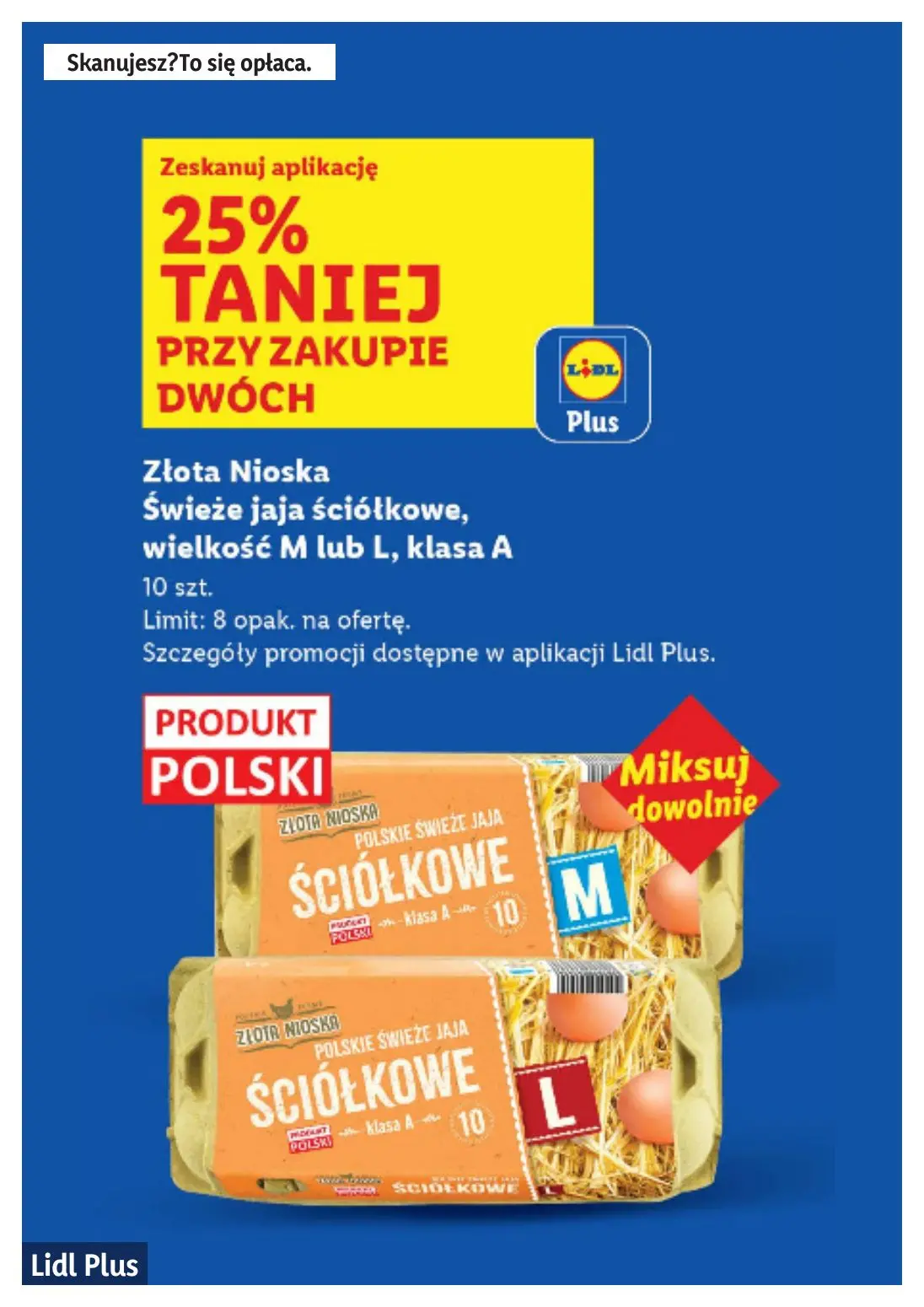 gazetka promocyjna LIDL Lidl plus. Skanujesz - To się opłaca - Strona 6