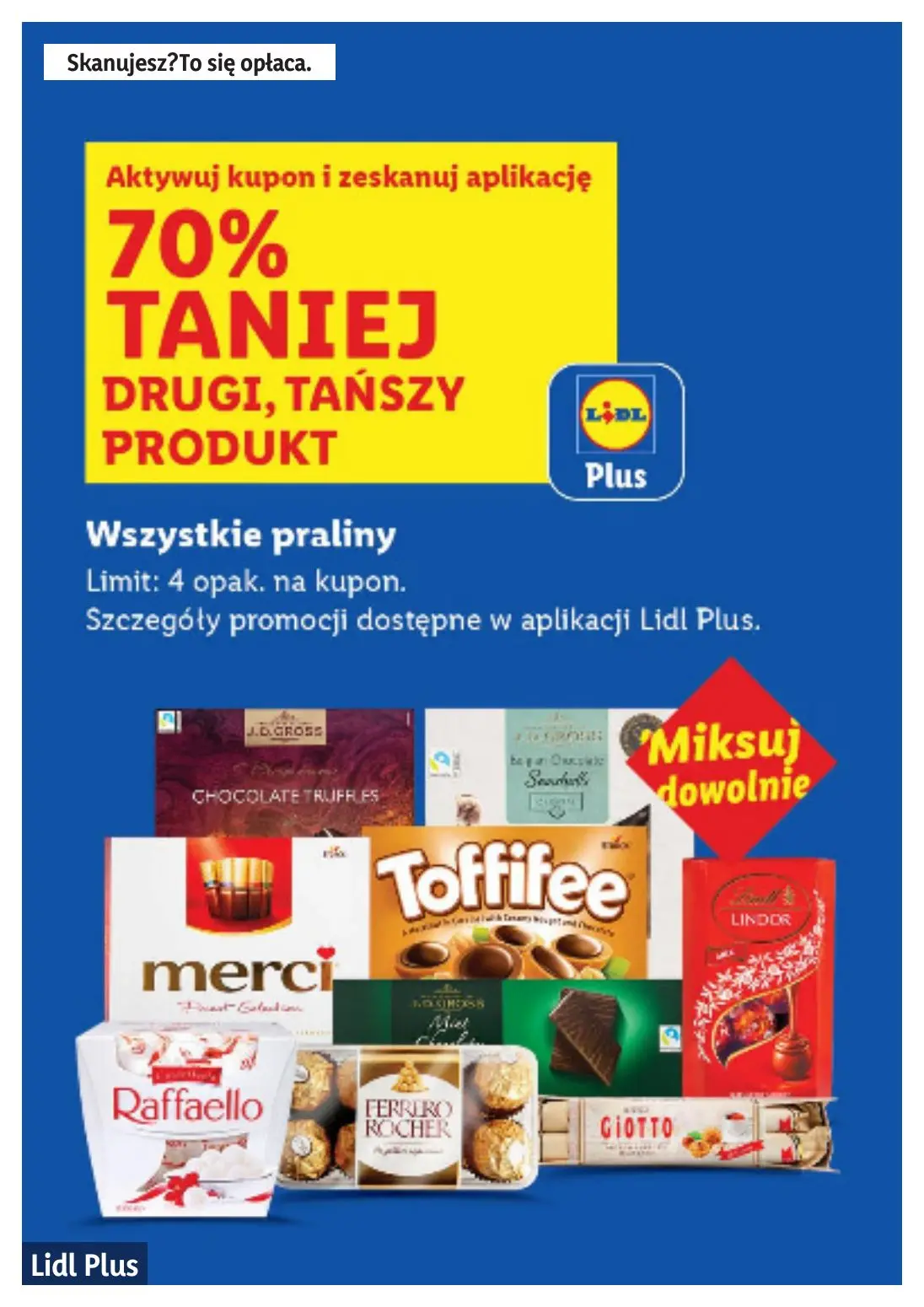 gazetka promocyjna LIDL Lidl plus. Skanujesz - To się opłaca - Strona 7
