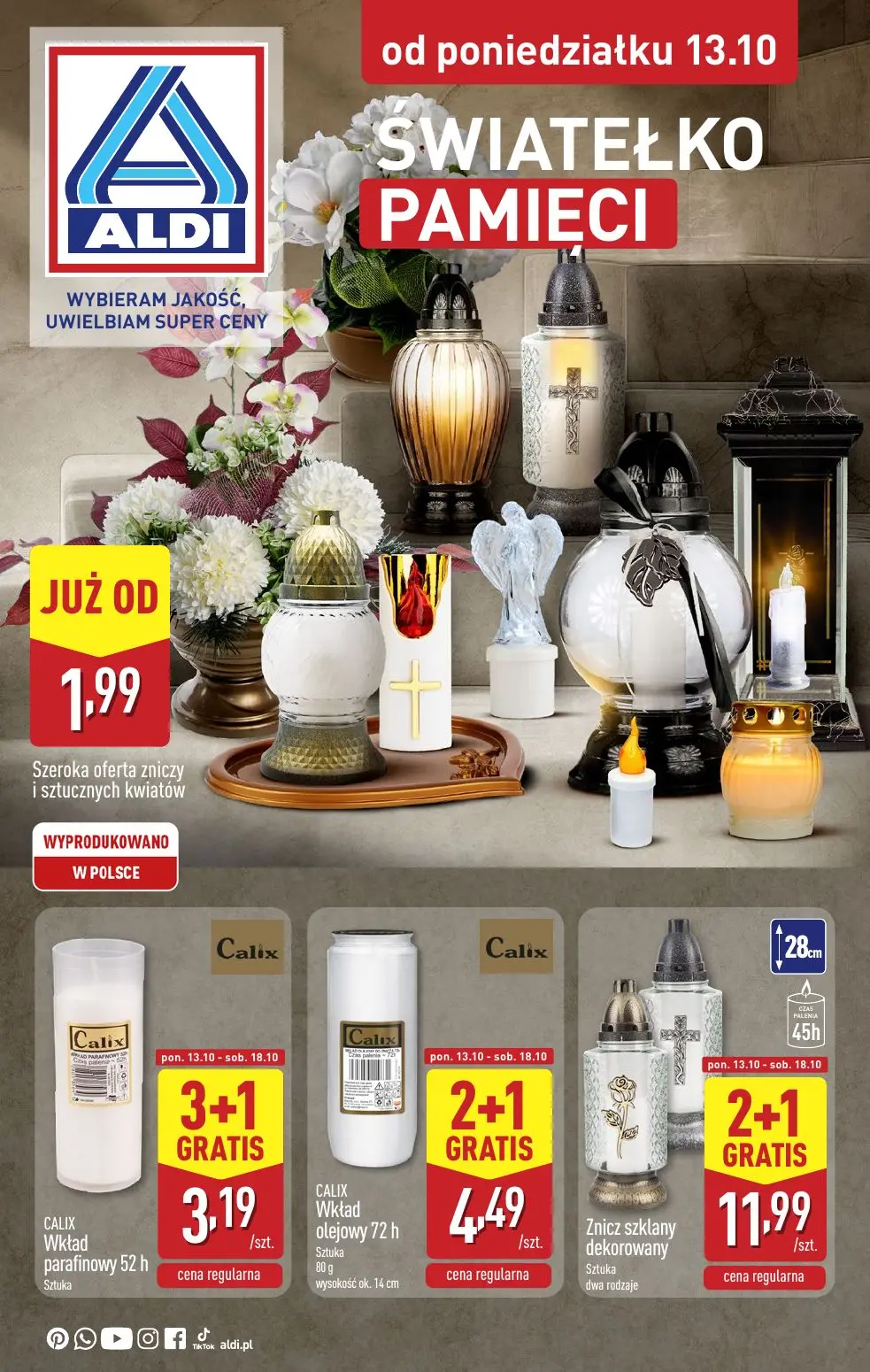 gazetka promocyjna ALDI Światełko pamięci - Strona 1