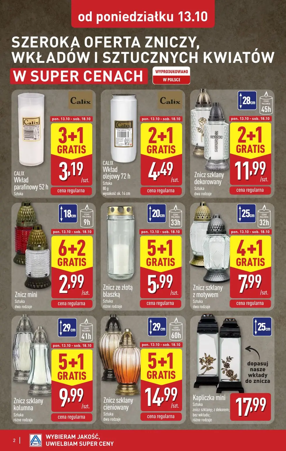 gazetka promocyjna ALDI Światełko pamięci - Strona 2