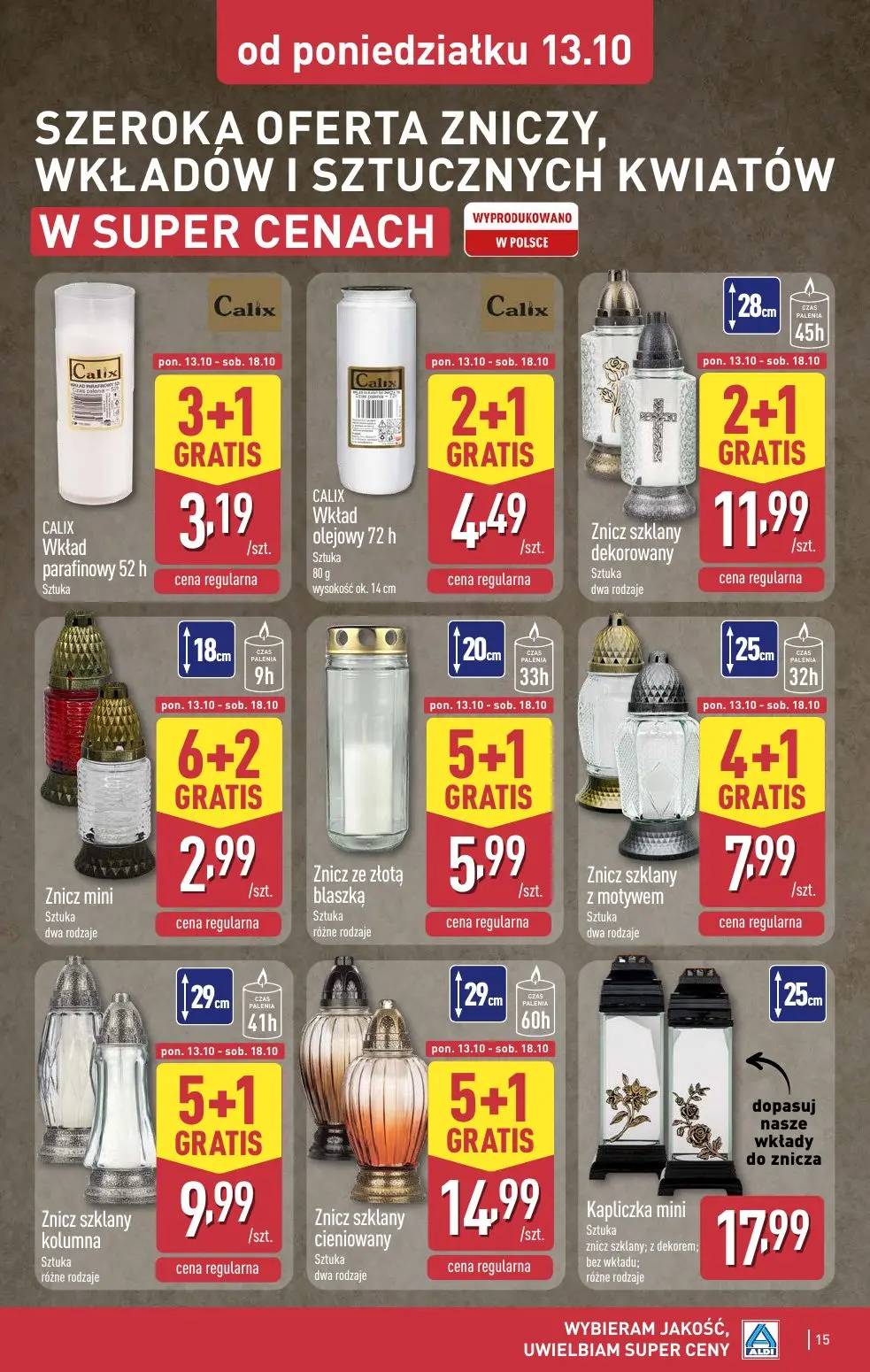 gazetka promocyjna ALDI Od poniedziałku - Strona 15