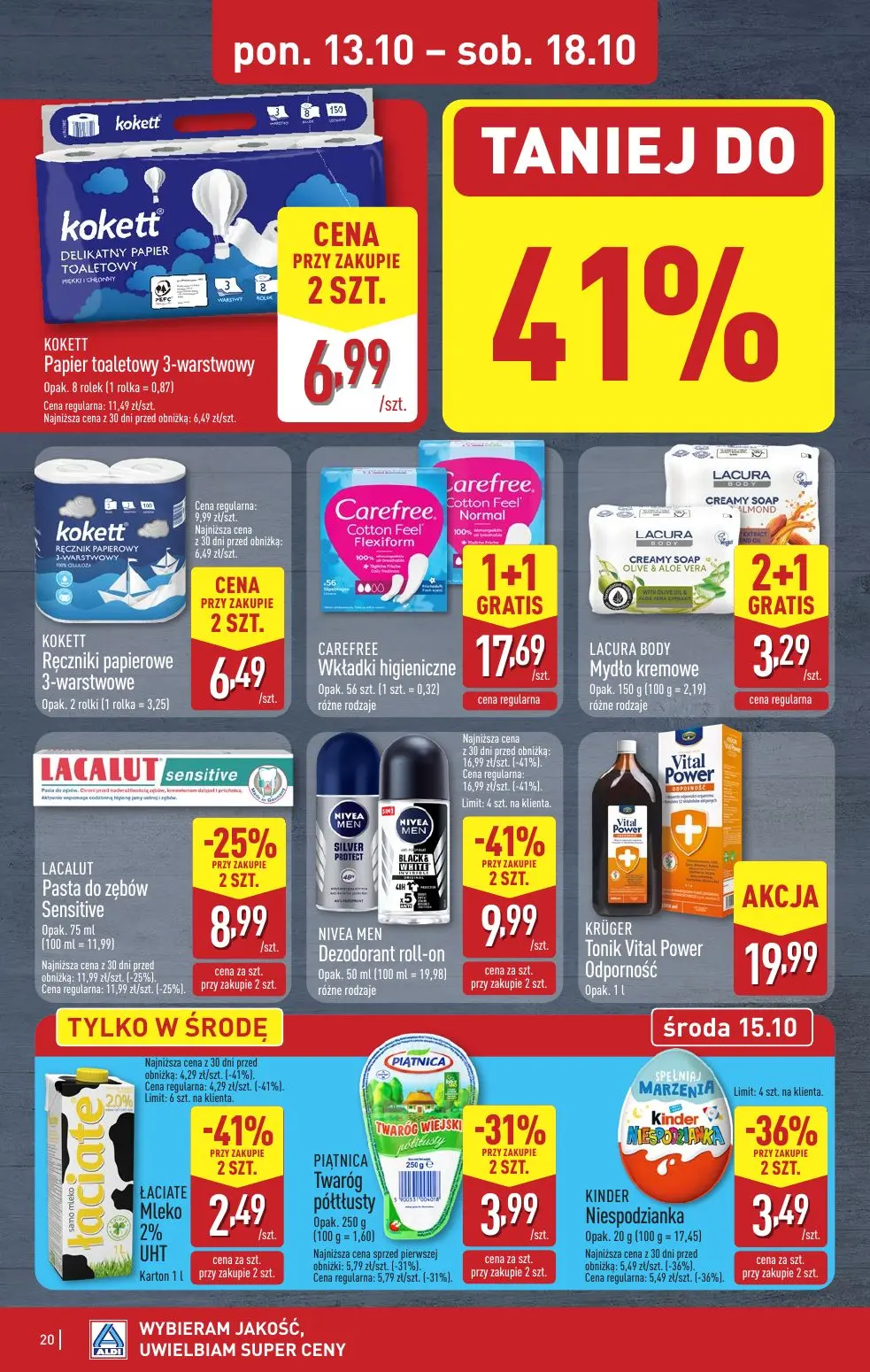 gazetka promocyjna ALDI Od poniedziałku na - Strona 20