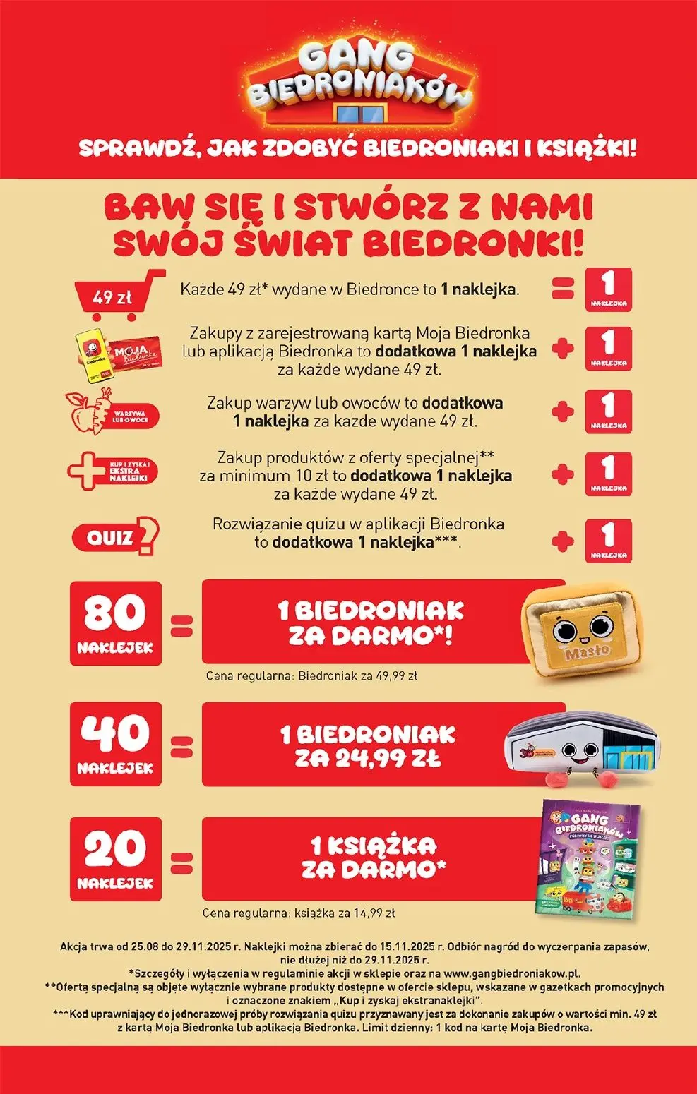 gazetka promocyjna Biedronka Od poniedziałku - Strona 49