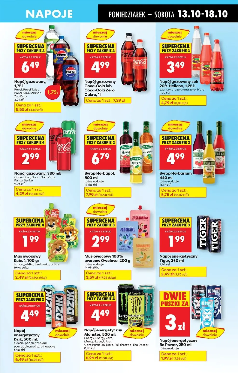 gazetka promocyjna Biedronka Od poniedziałku - Strona 61
