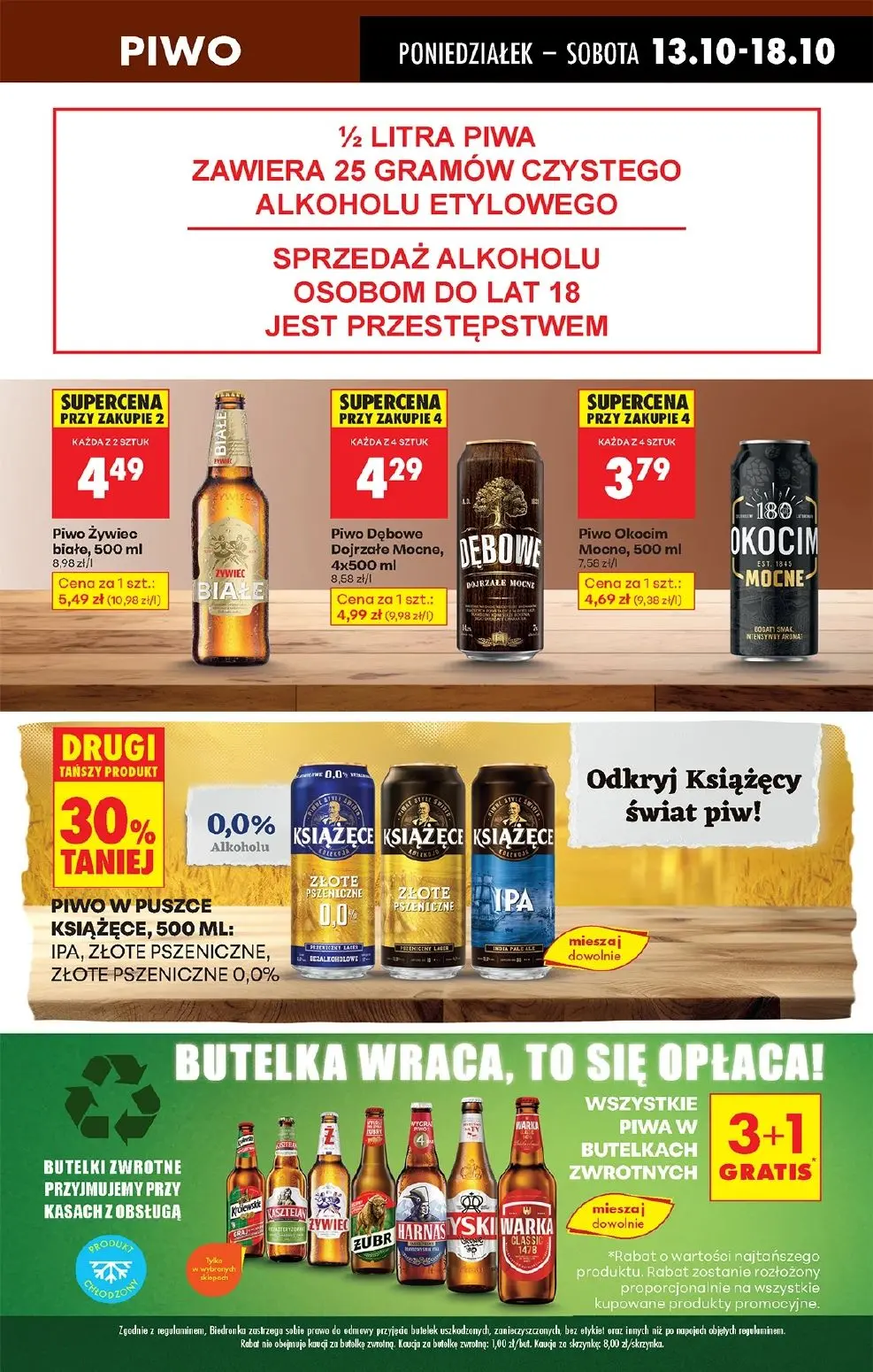 gazetka promocyjna Biedronka Od poniedziałku - Strona 63