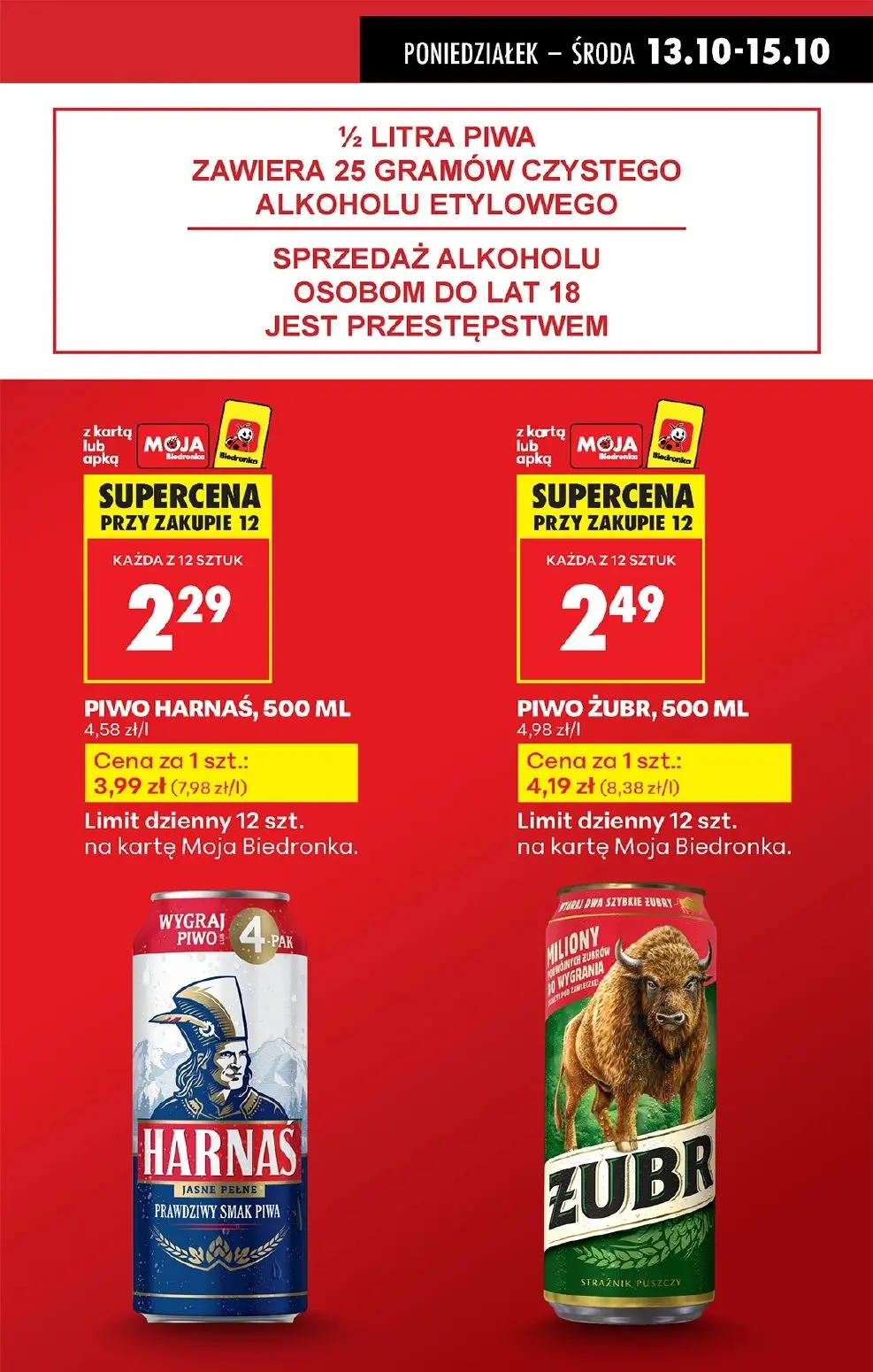 gazetka promocyjna Biedronka Od poniedziałku - Lada tradycyjna - Strona 3