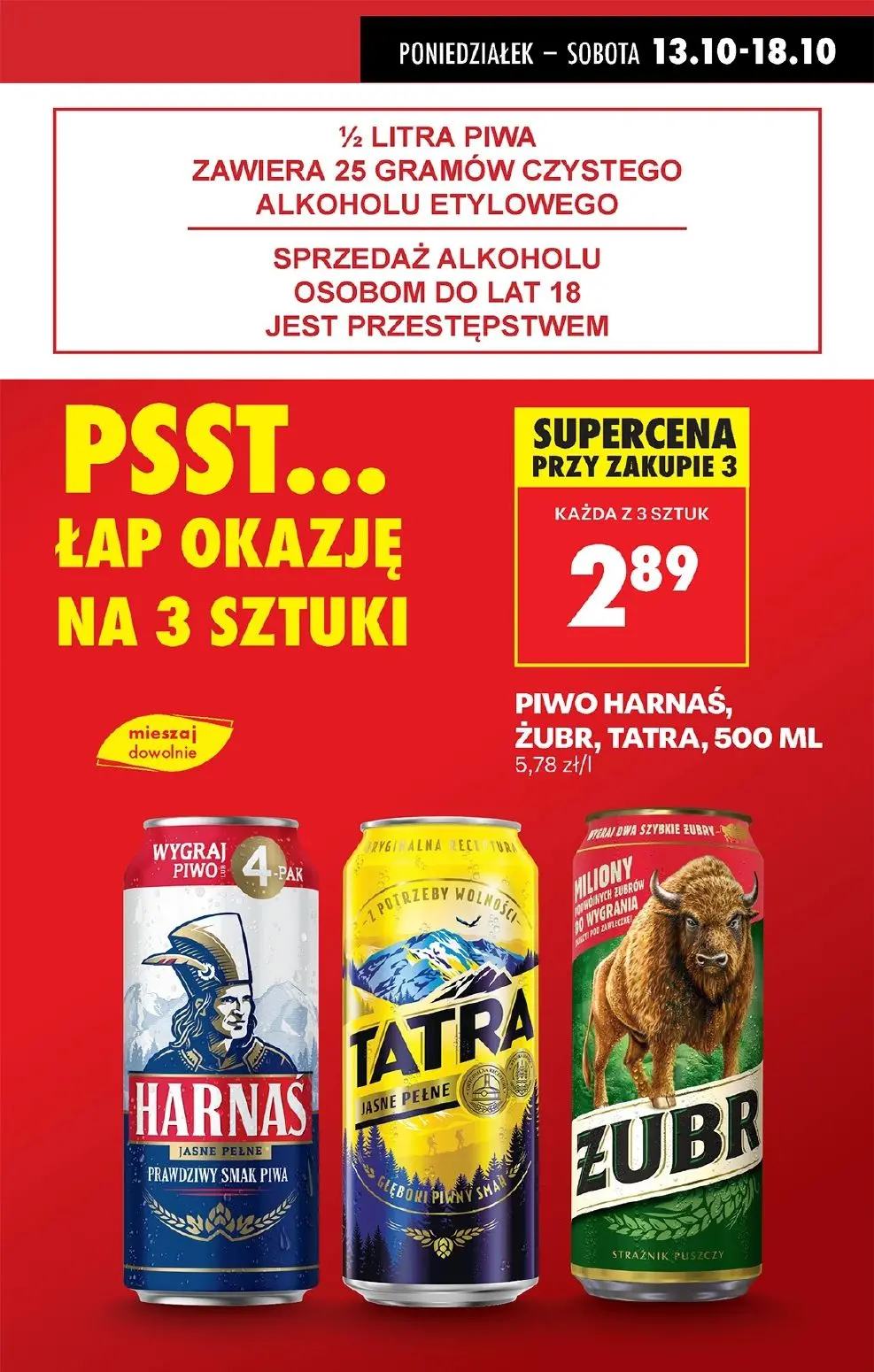 gazetka promocyjna Biedronka Od poniedziałku - Lada tradycyjna - Strona 13