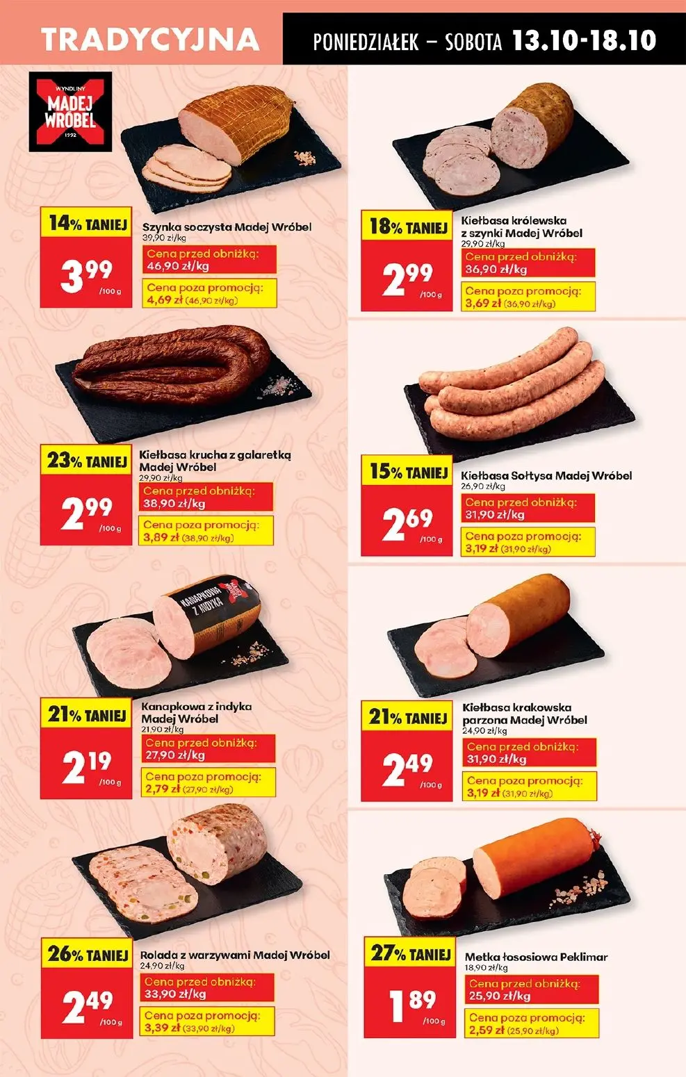 gazetka promocyjna Biedronka Od poniedziałku - Lada tradycyjna - Strona 29