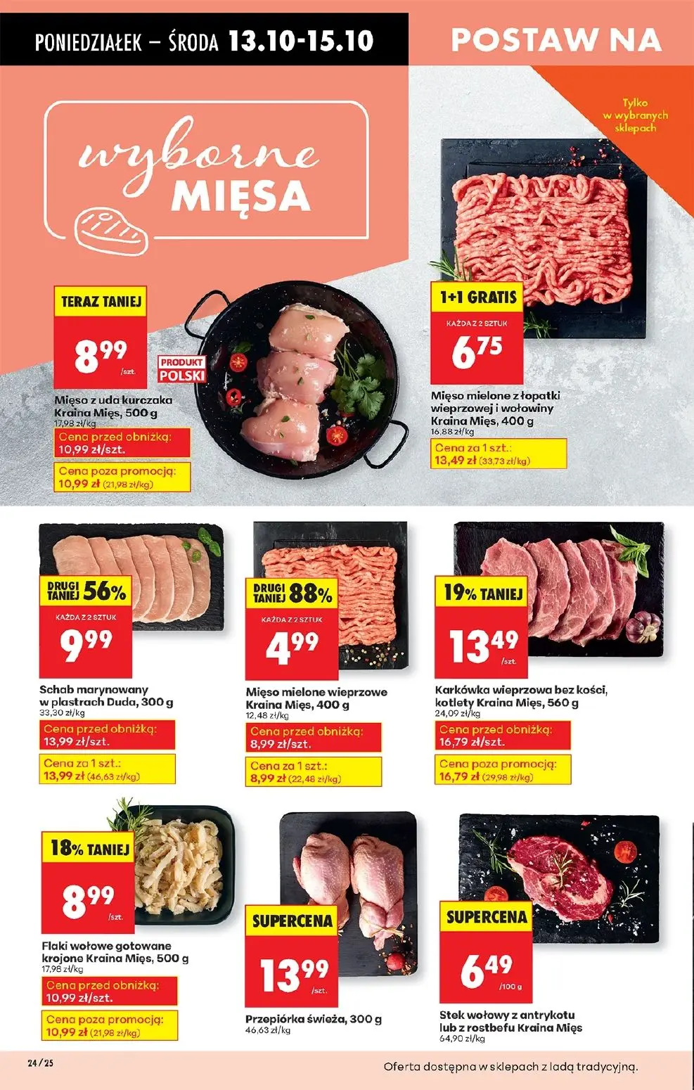 gazetka promocyjna Biedronka Od poniedziałku - Lada tradycyjna - Strona 30