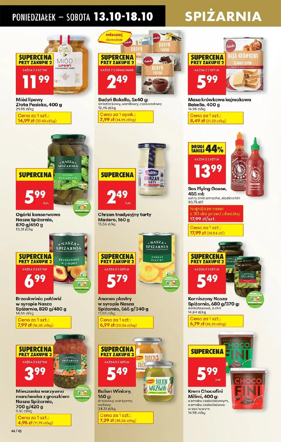 gazetka promocyjna Biedronka Od poniedziałku - Lada tradycyjna - Strona 54