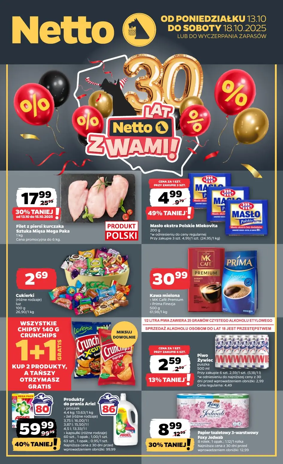 gazetka promocyjna NETTO Od poniedziałku - Strona 1