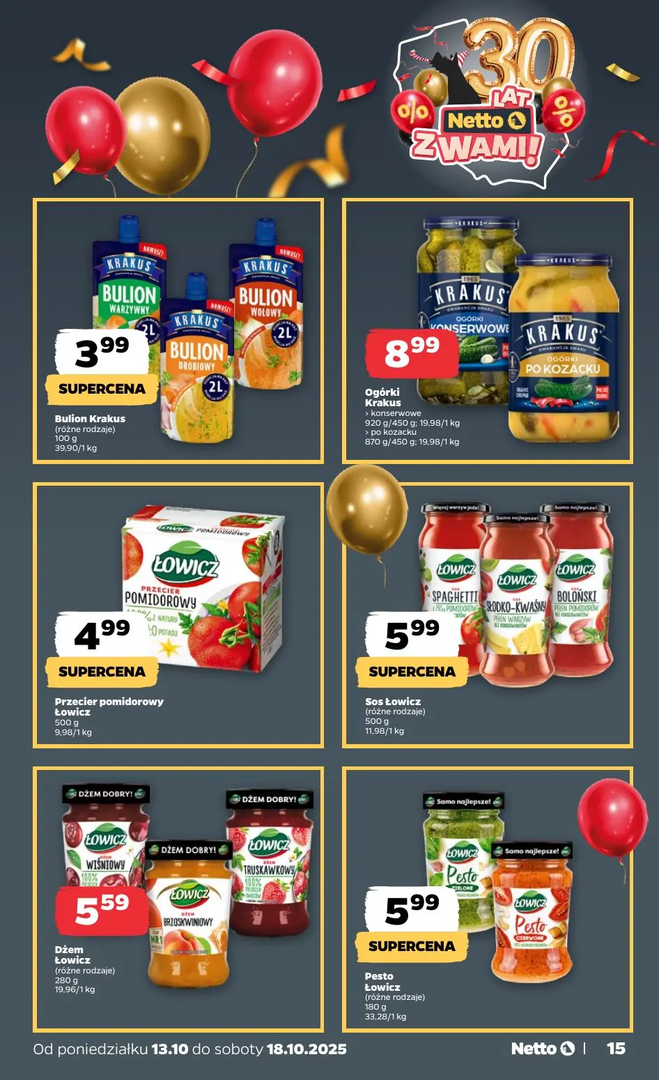 gazetka promocyjna NETTO Od poniedziałku - Strona 15