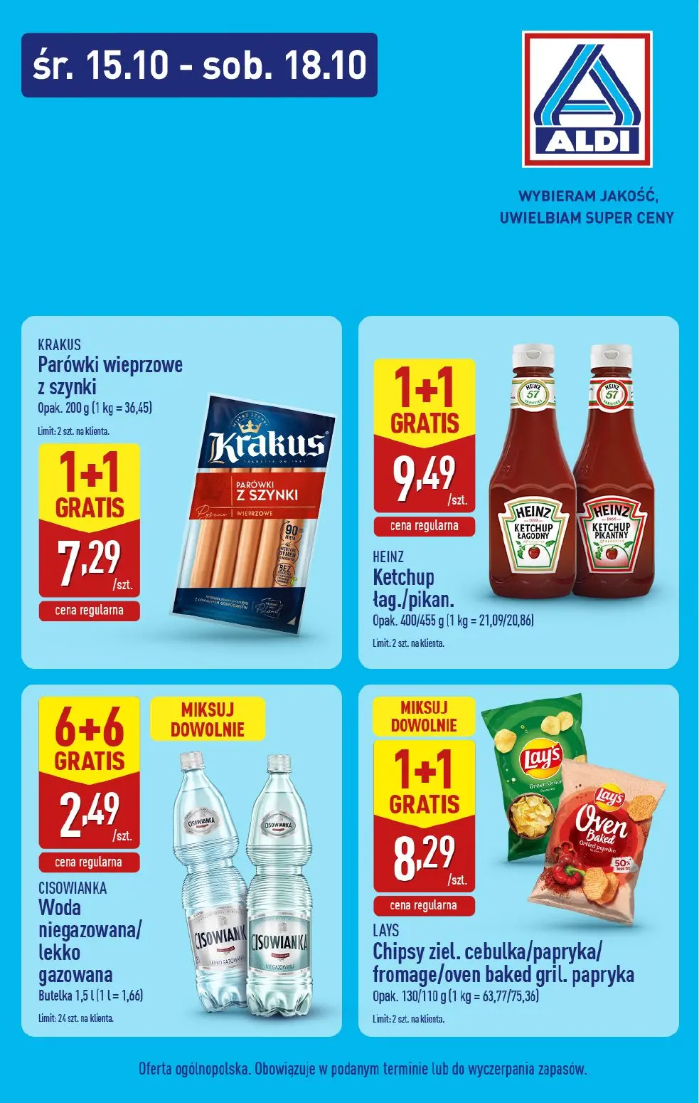 gazetka promocyjna ALDI Wybieram jakość - Strona 1