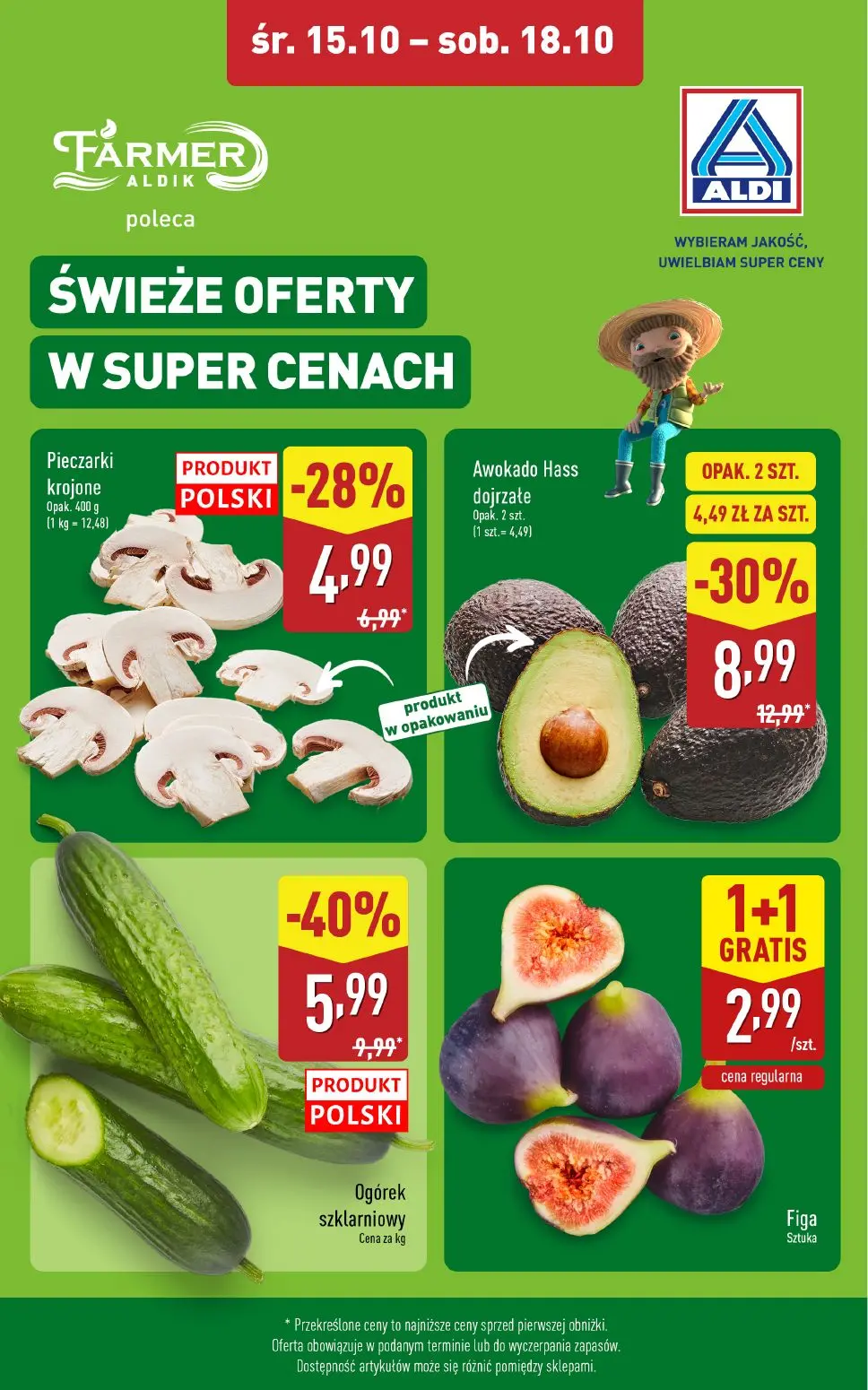 gazetka promocyjna ALDI Świeże okazje - Strona 1