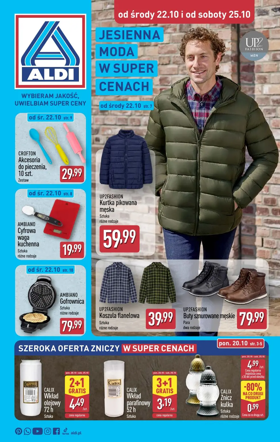 gazetka promocyjna ALDI Jesienna moda w super cenach - Strona 1