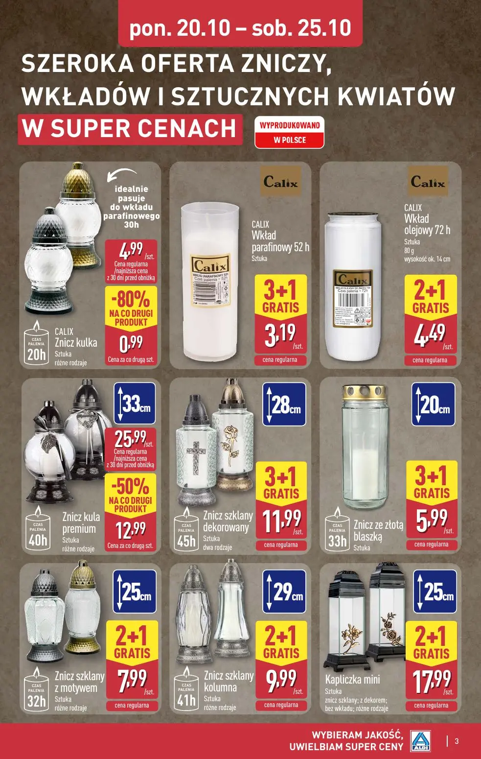gazetka promocyjna ALDI Jesienna moda w super cenach - Strona 3