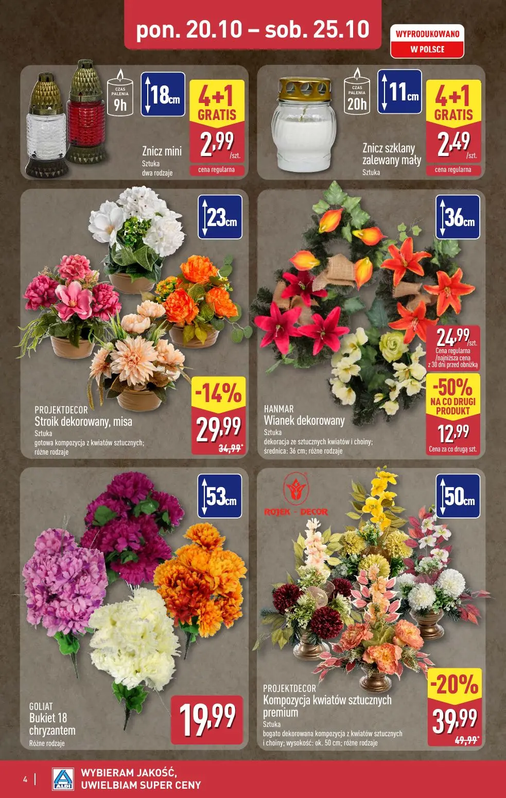 gazetka promocyjna ALDI Jesienna moda w super cenach - Strona 4