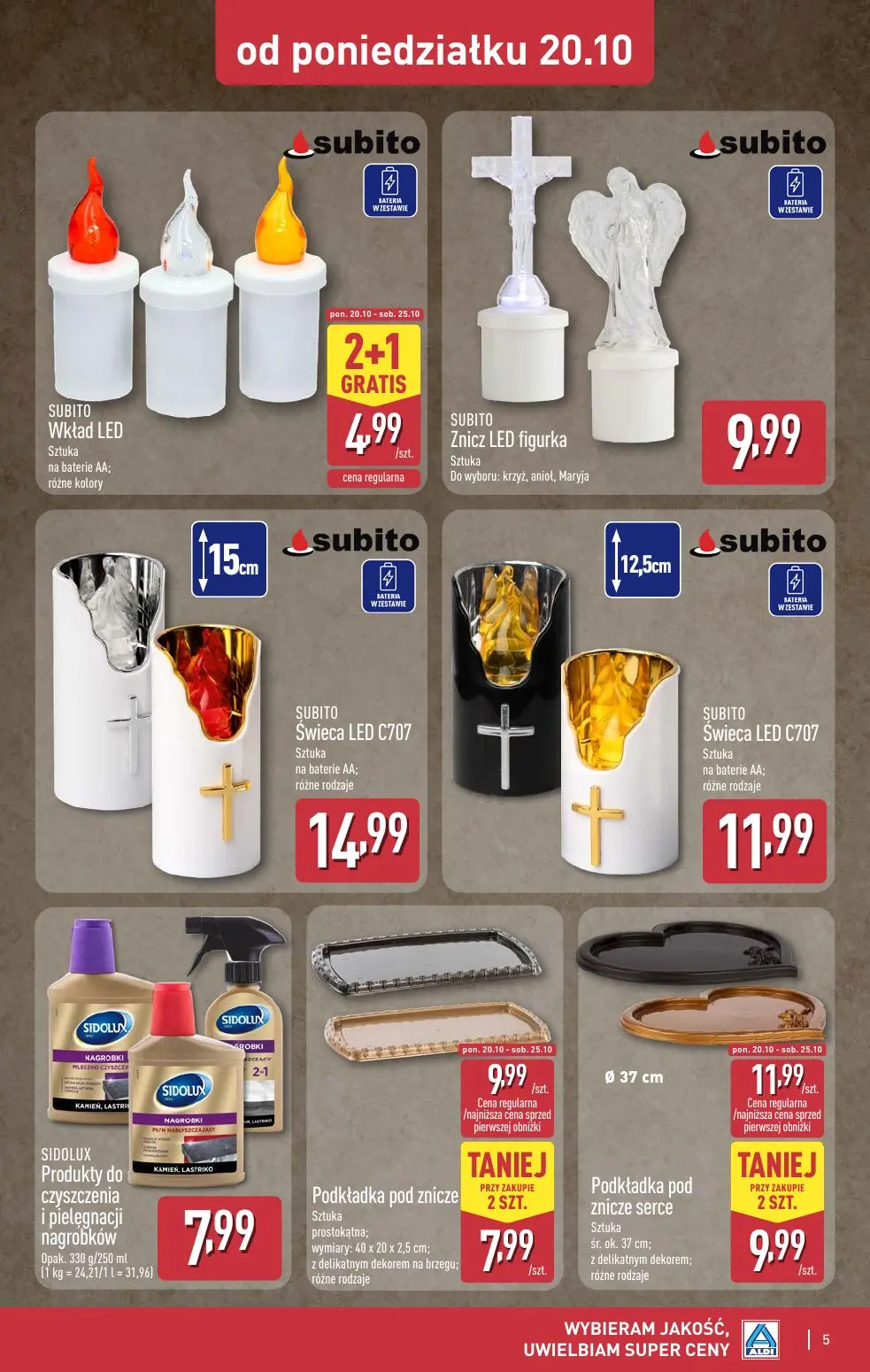 gazetka promocyjna ALDI Jesienna moda w super cenach - Strona 5