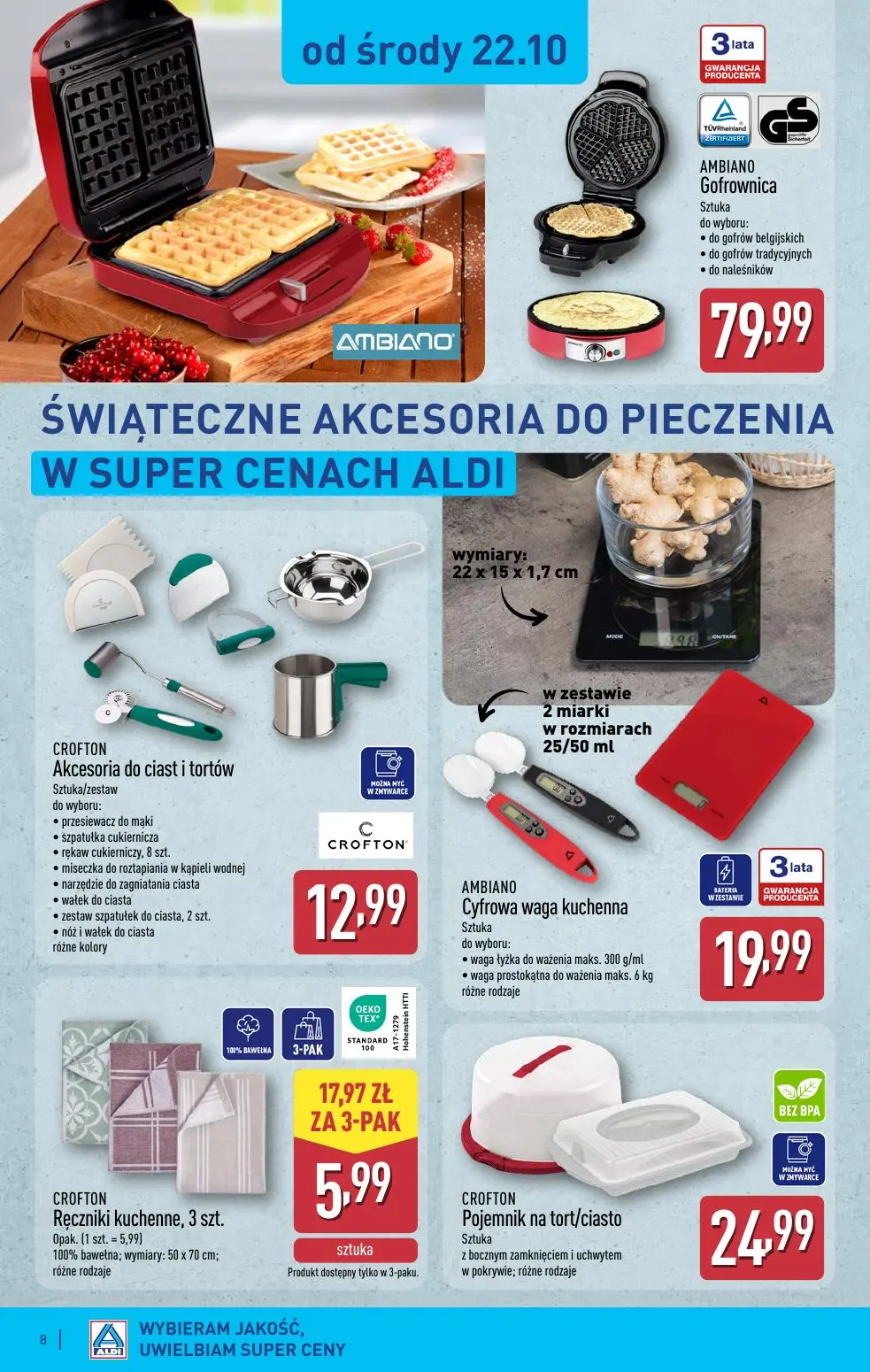 gazetka promocyjna ALDI Jesienna moda w super cenach - Strona 8
