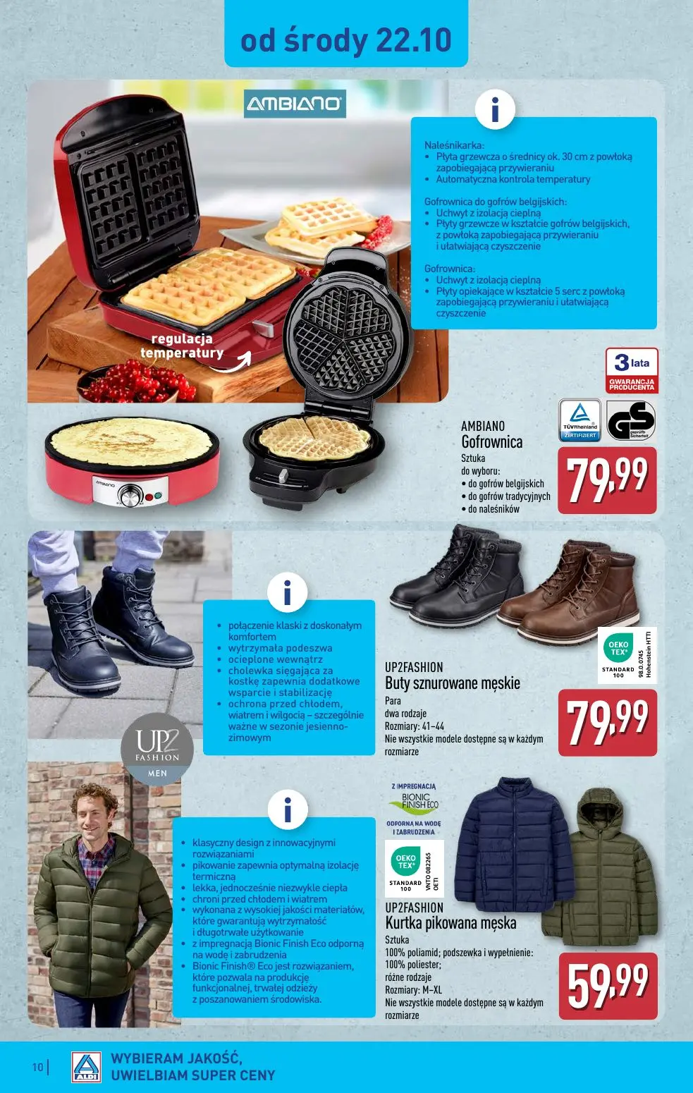 gazetka promocyjna ALDI Jesienna moda w super cenach - Strona 10