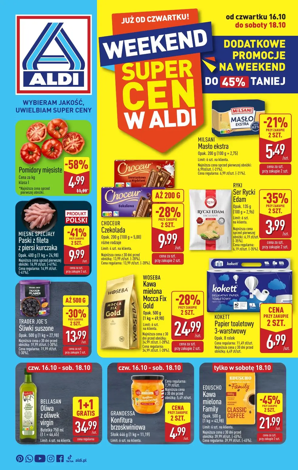 gazetka promocyjna ALDI Weekend Super Cen - Strona 1