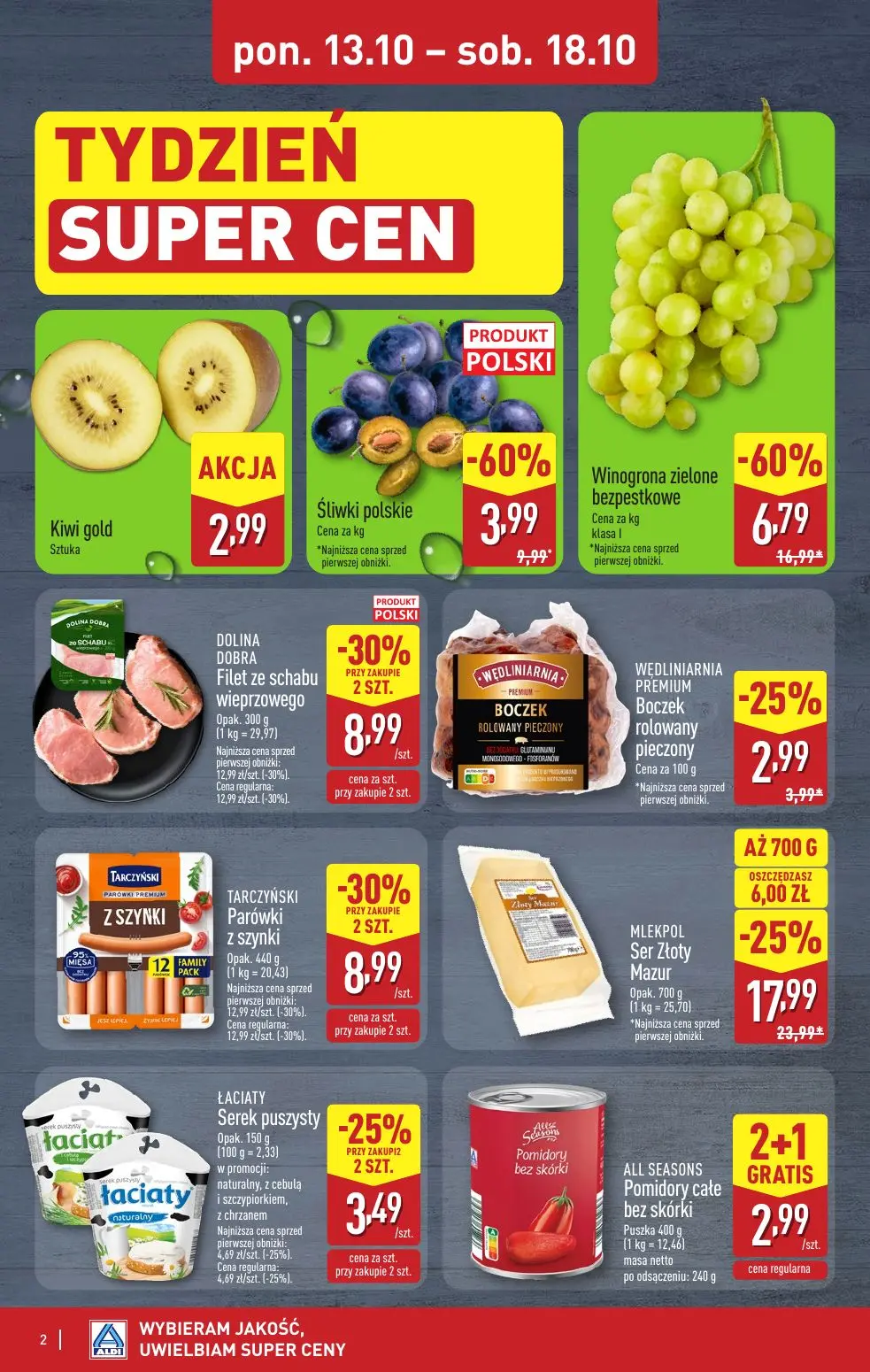gazetka promocyjna ALDI Weekend Super Cen - Strona 2