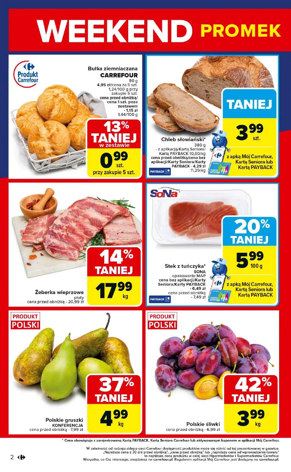 gazetka promocyjna Carrefour Weekend od czwartku - Strona 2