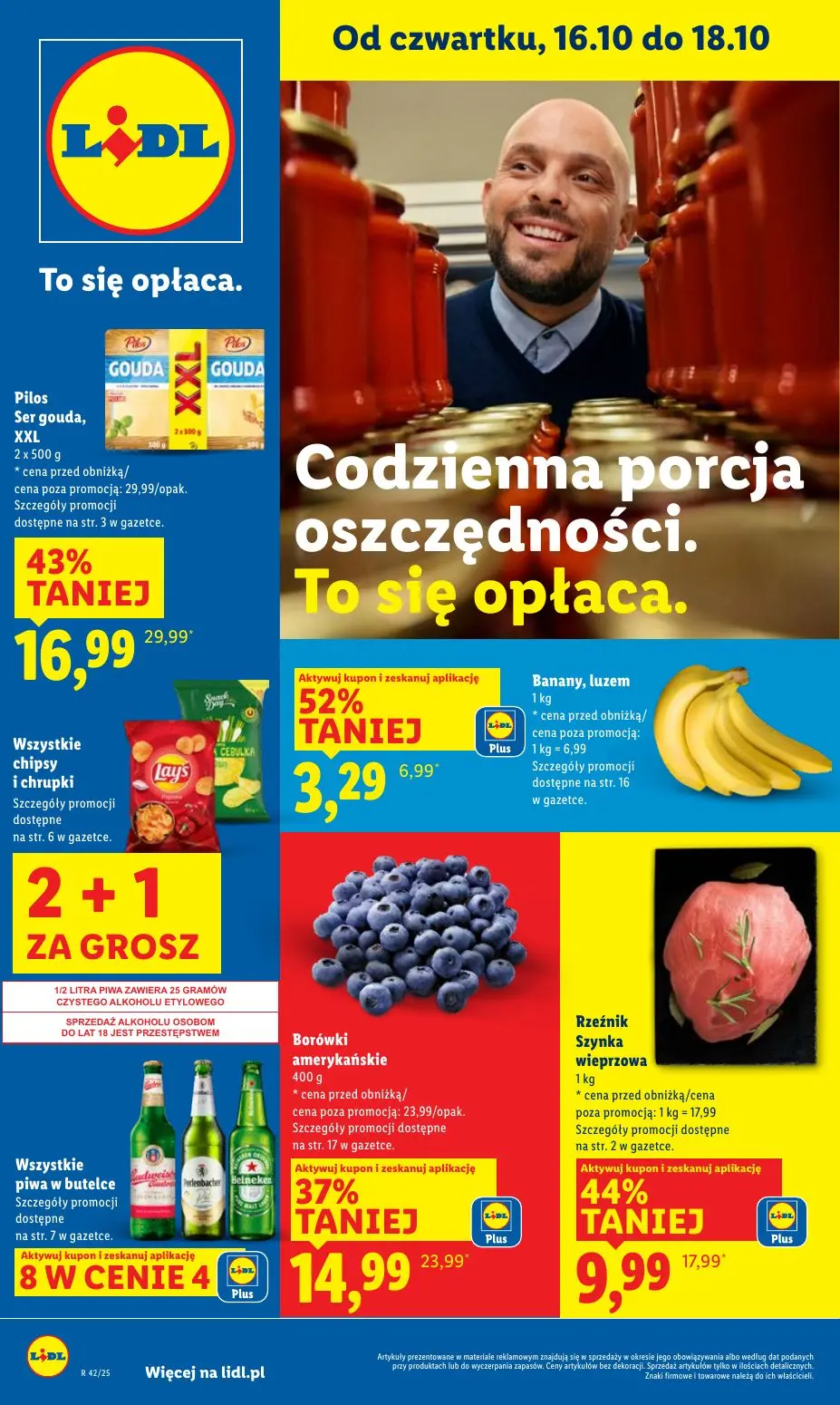 gazetka promocyjna LIDL Od czwartku - Strona 1