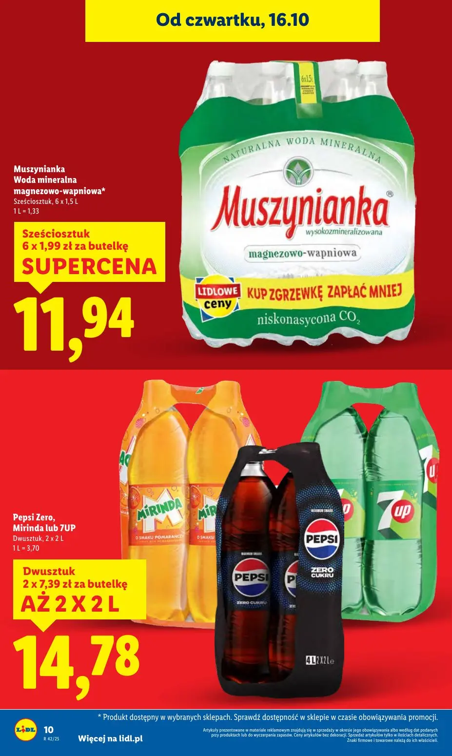 gazetka promocyjna LIDL Od czwartku - Strona 10