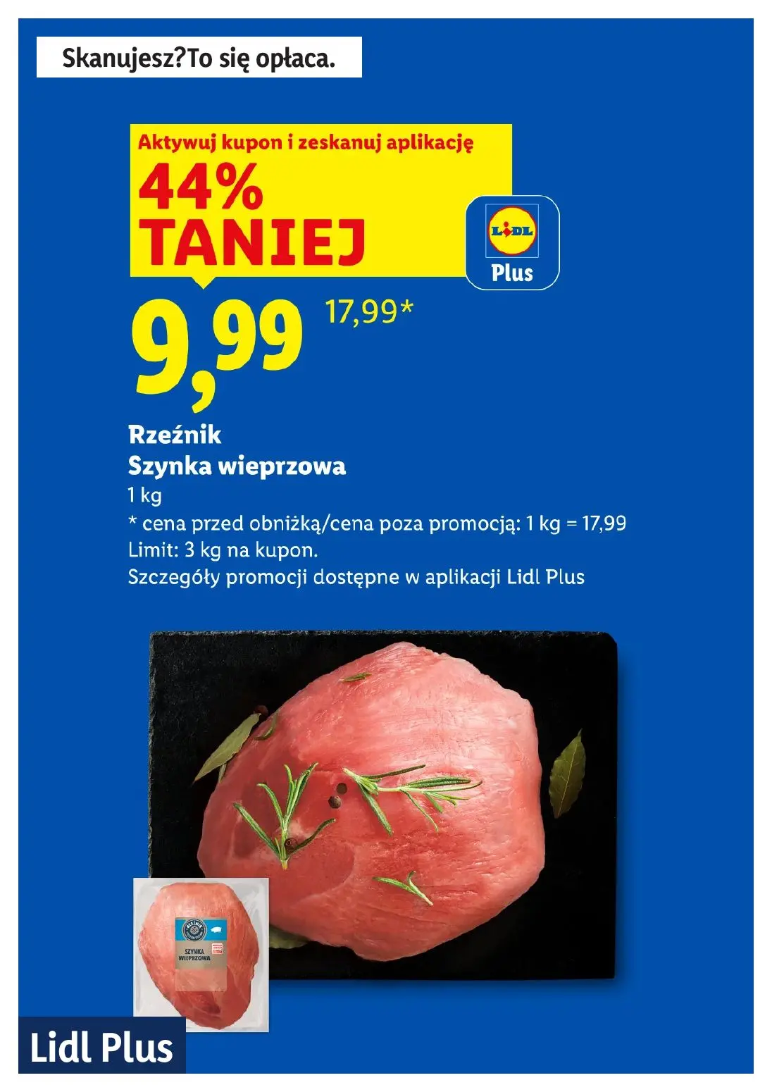 gazetka promocyjna LIDL Lidl plus. Skanujesz - To się opłaca - Strona 3