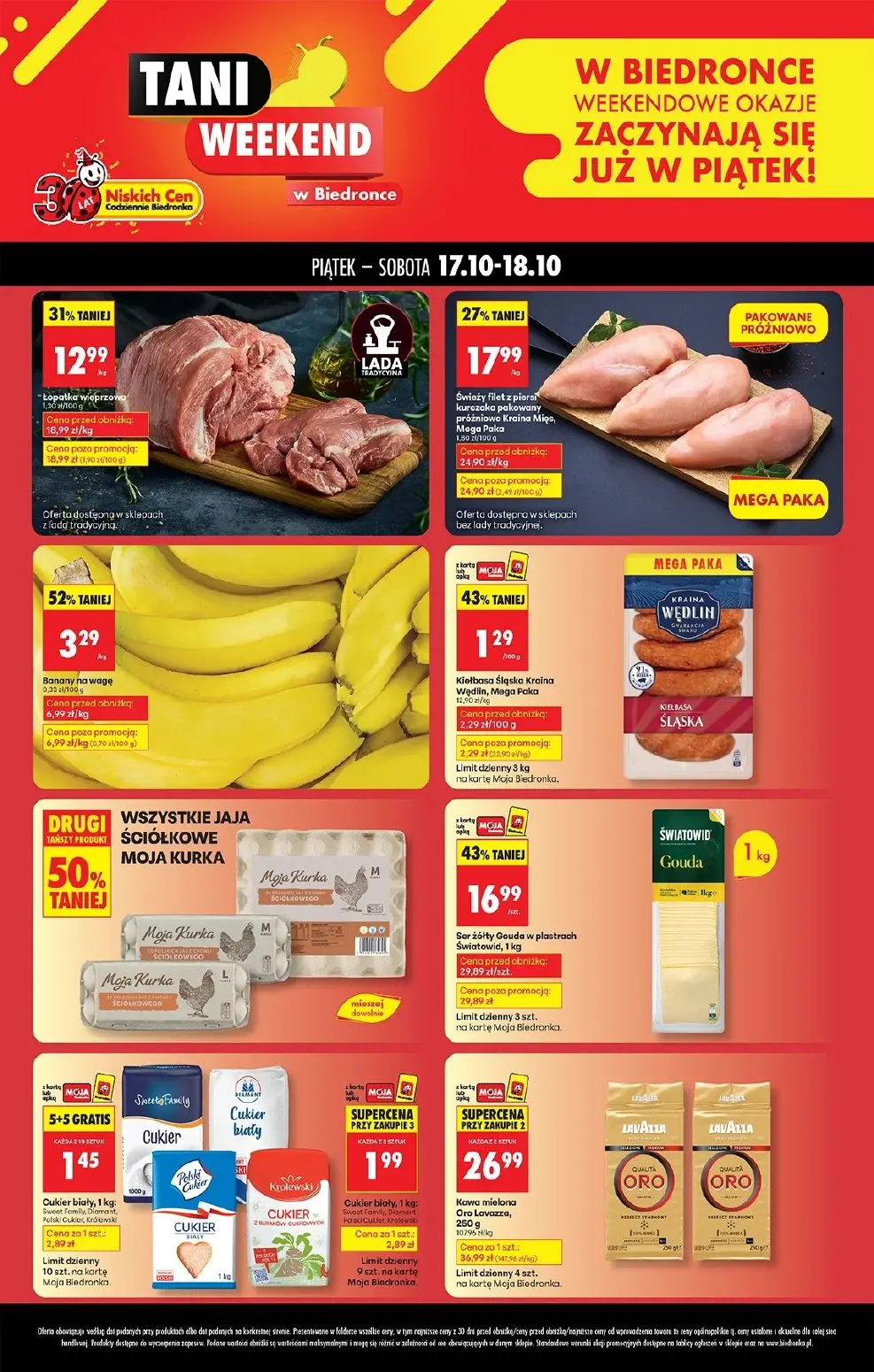 gazetka promocyjna Biedronka Tani weekend - Strona 1
