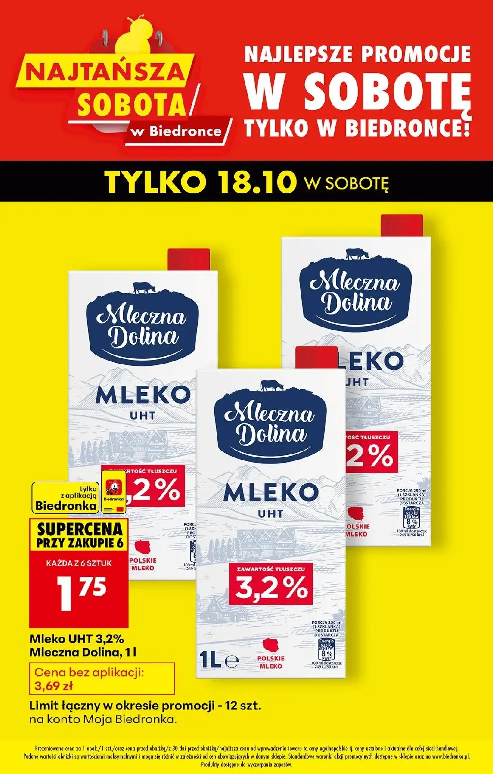 gazetka promocyjna Biedronka Najtańsza sobota - Strona 2