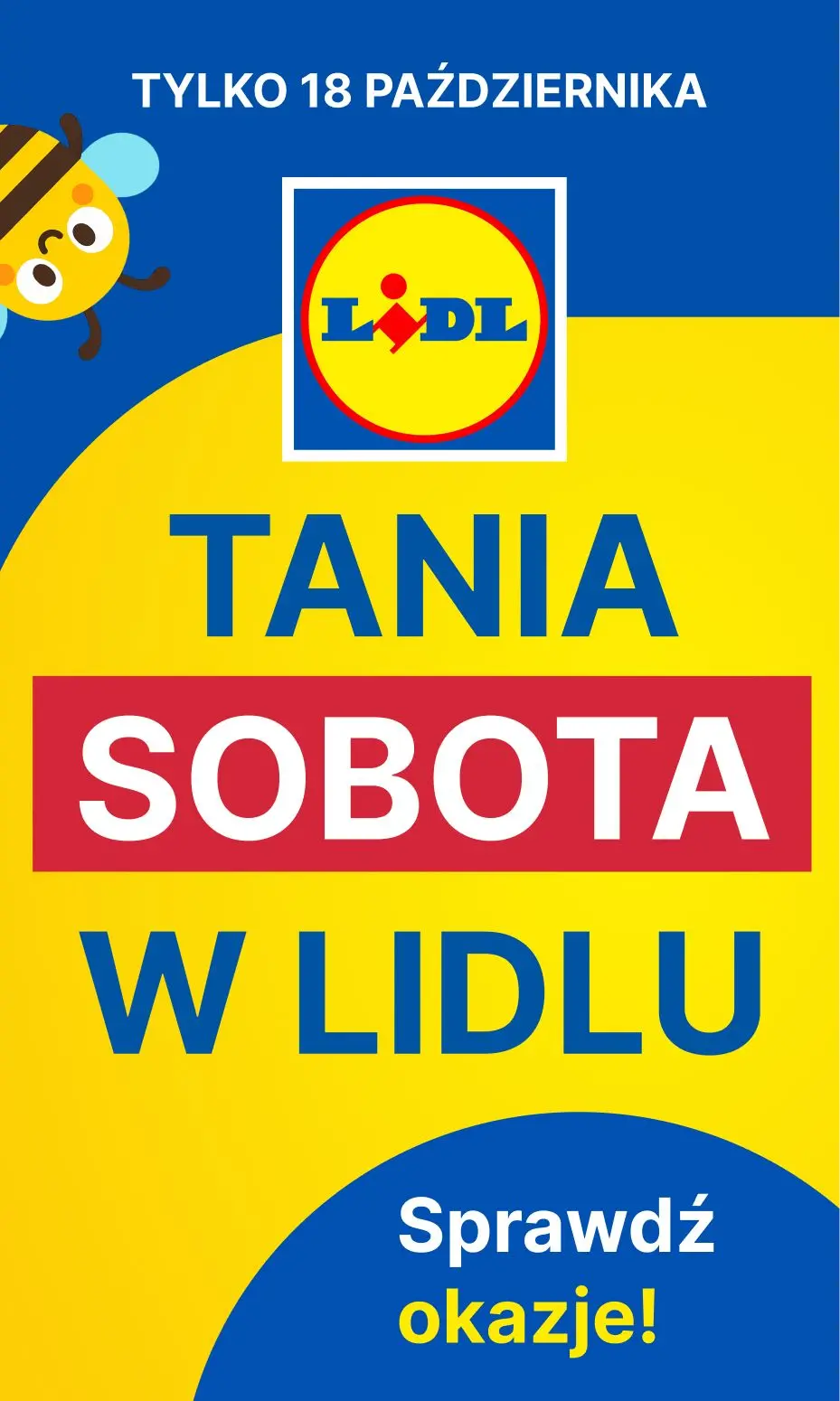 gazetka promocyjna LIDL Tania sobota - Strona 1