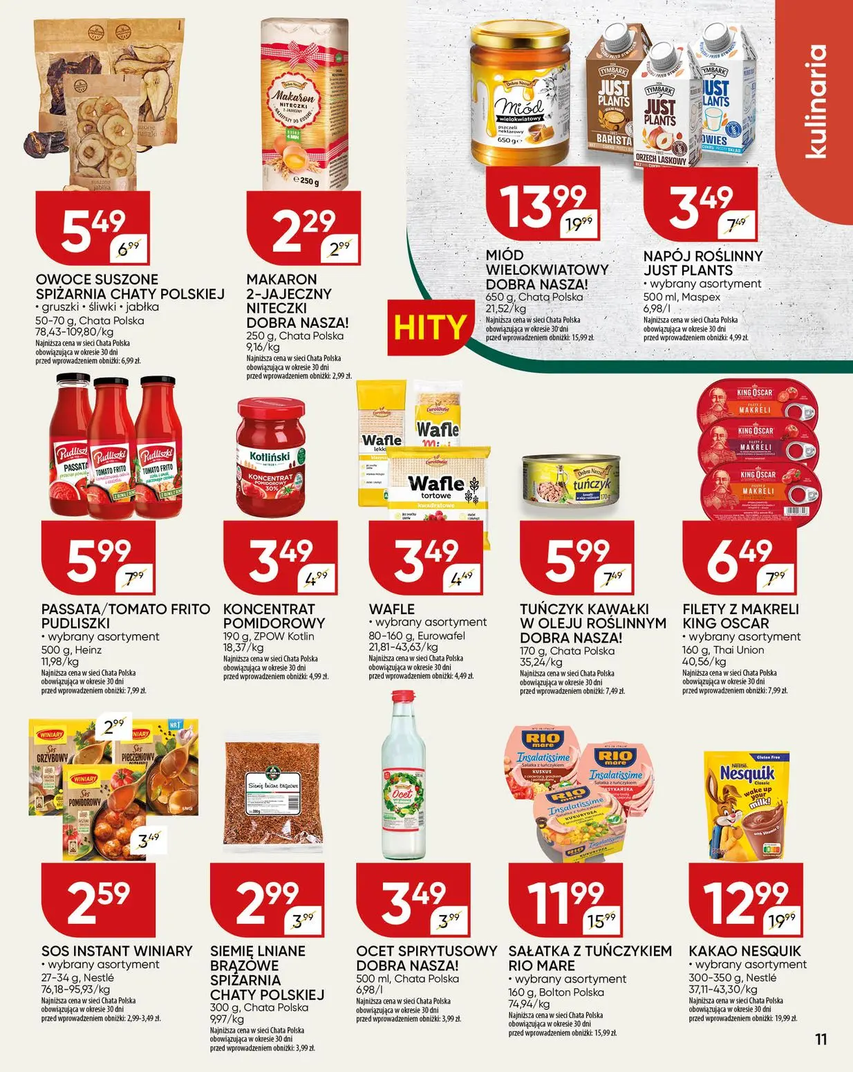 gazetka promocyjna Chata Polska - Strona 11