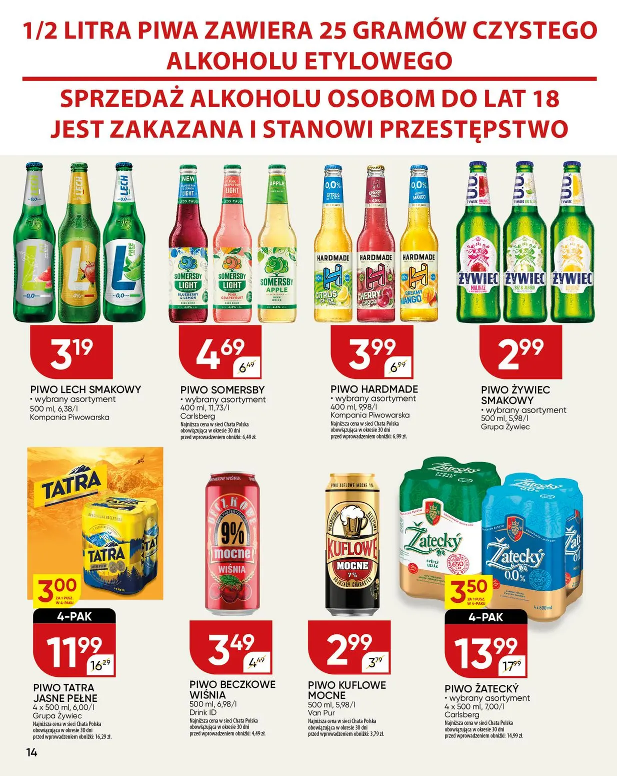 gazetka promocyjna Chata Polska - Strona 14