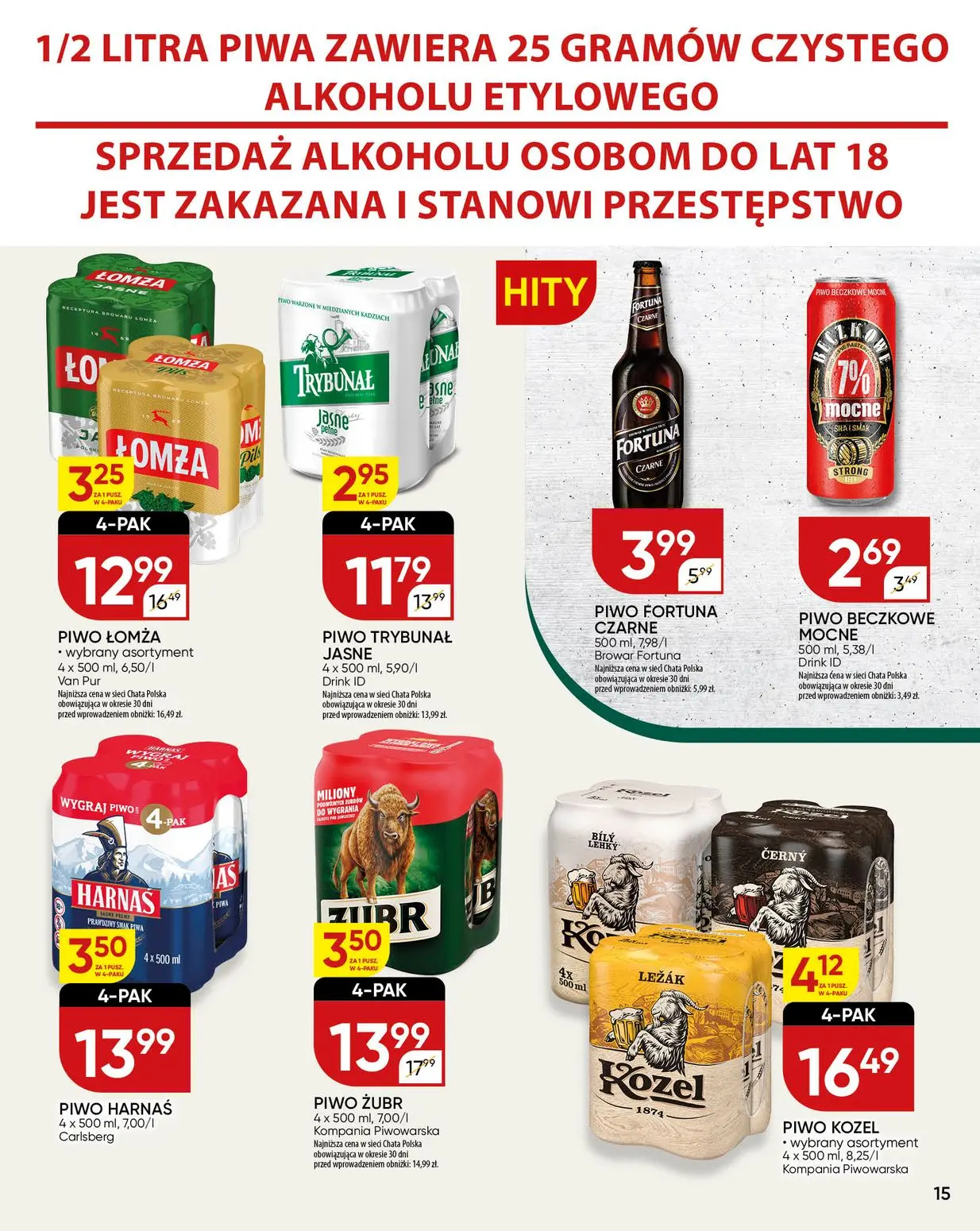 gazetka promocyjna Chata Polska - Strona 15