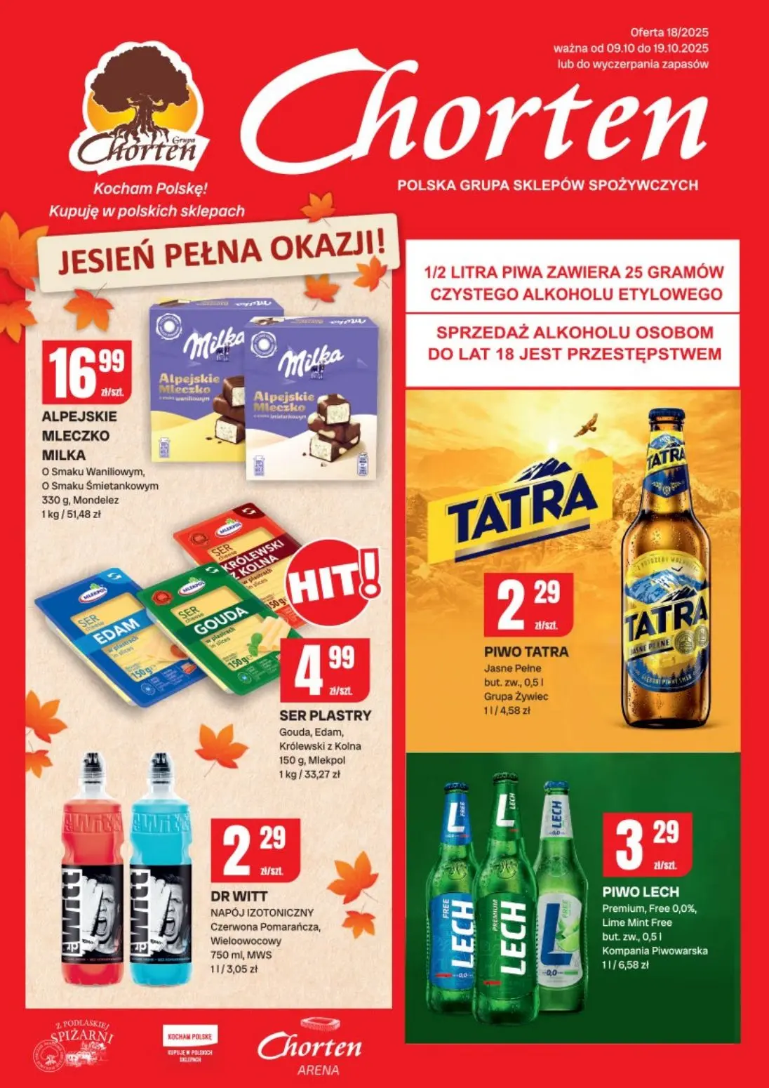 gazetka promocyjna Chorten Ciechanów - minimarket - Strona 1