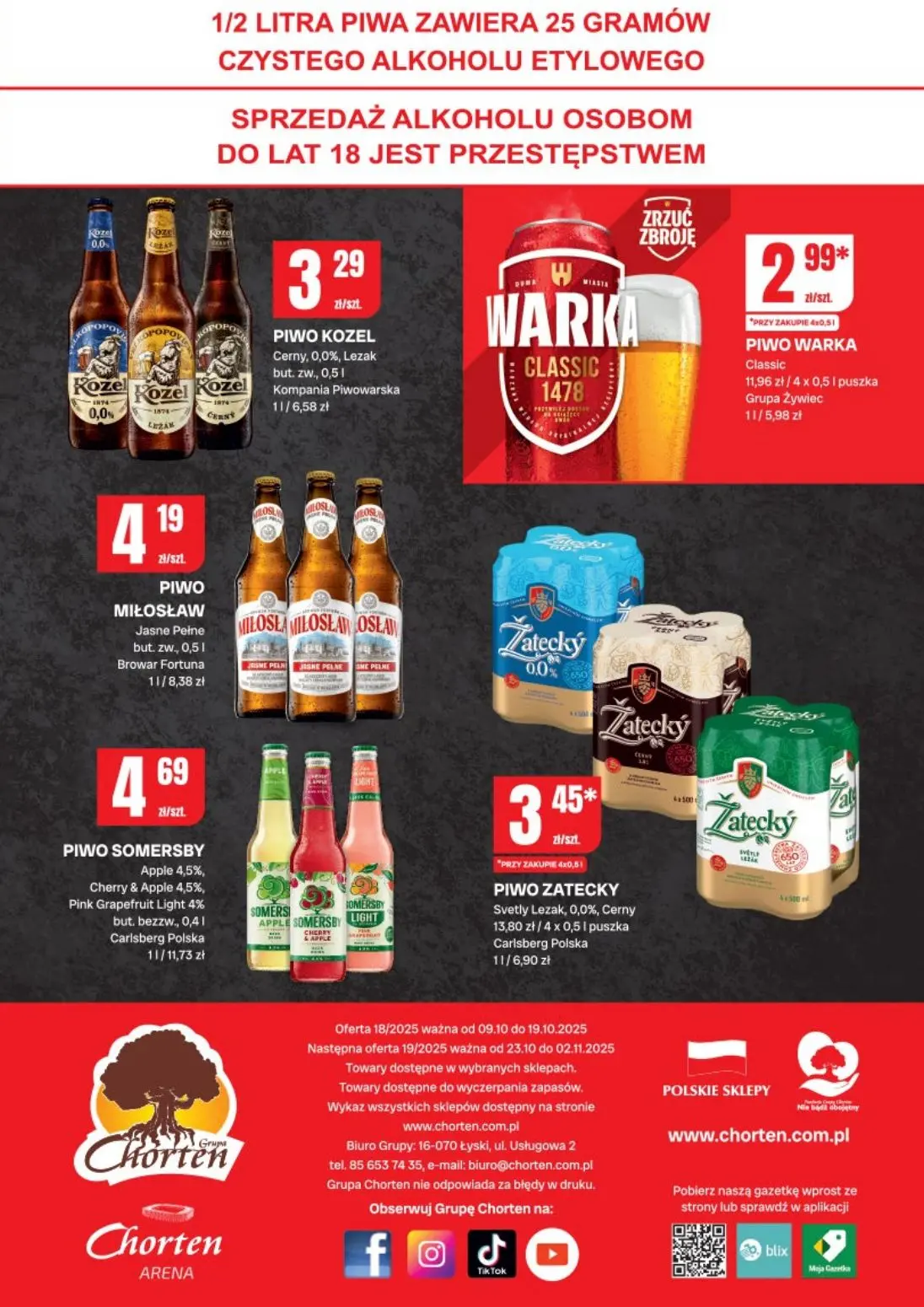 gazetka promocyjna Chorten Ciechanów - minimarket - Strona 4