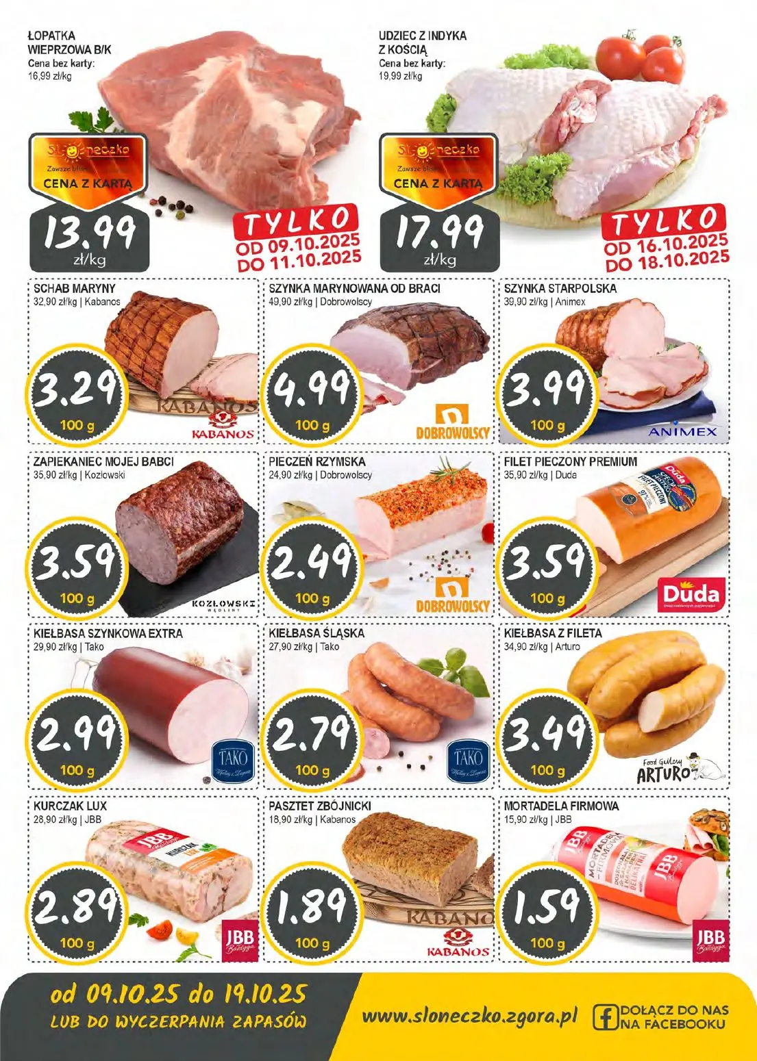 gazetka promocyjna Słoneczko Sklepy własne - województwo lubuskie, dolnośląskie i wielkopolskie - Strona 2