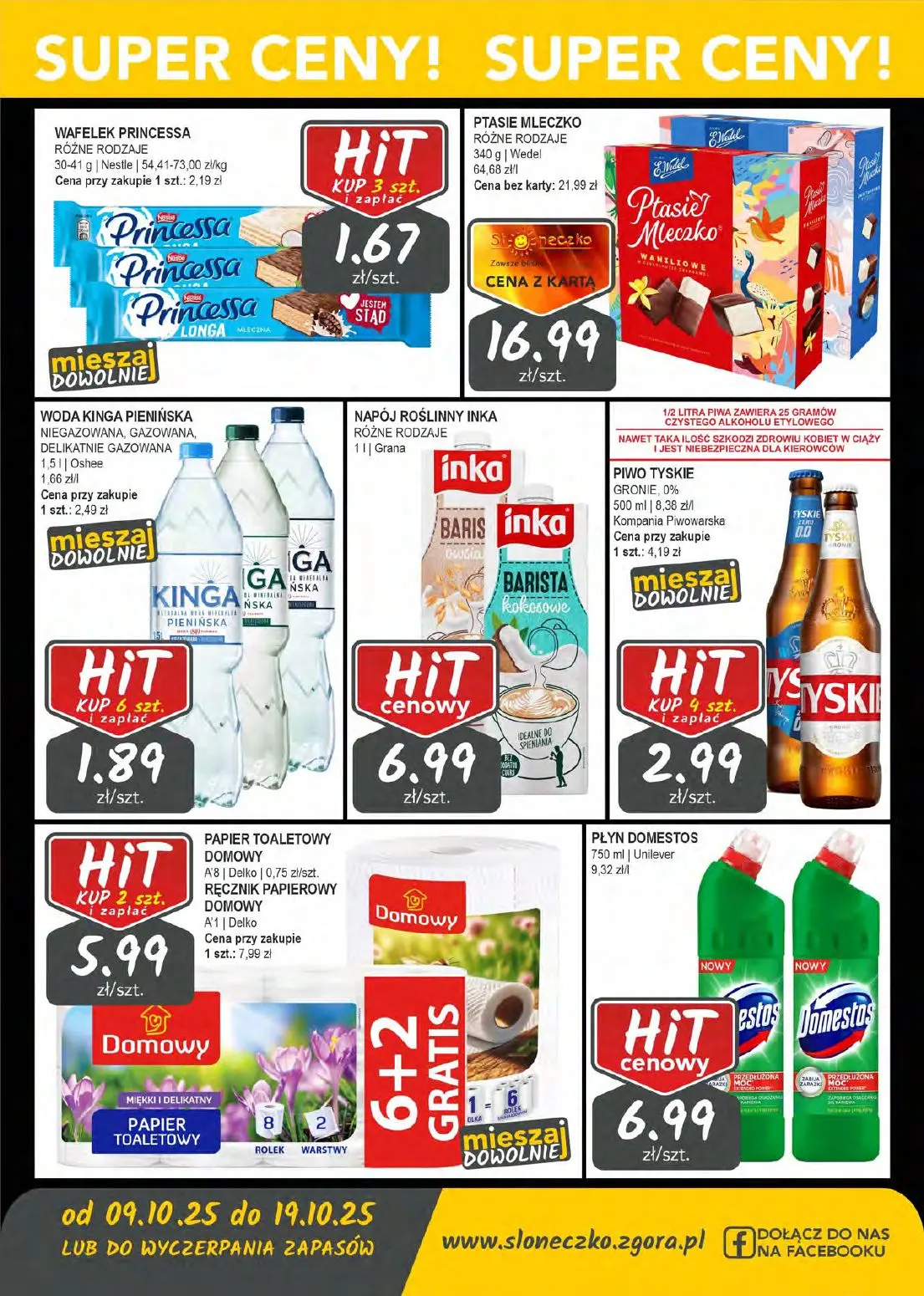 gazetka promocyjna Słoneczko Sklepy własne - województwo lubuskie, dolnośląskie i wielkopolskie - Strona 6