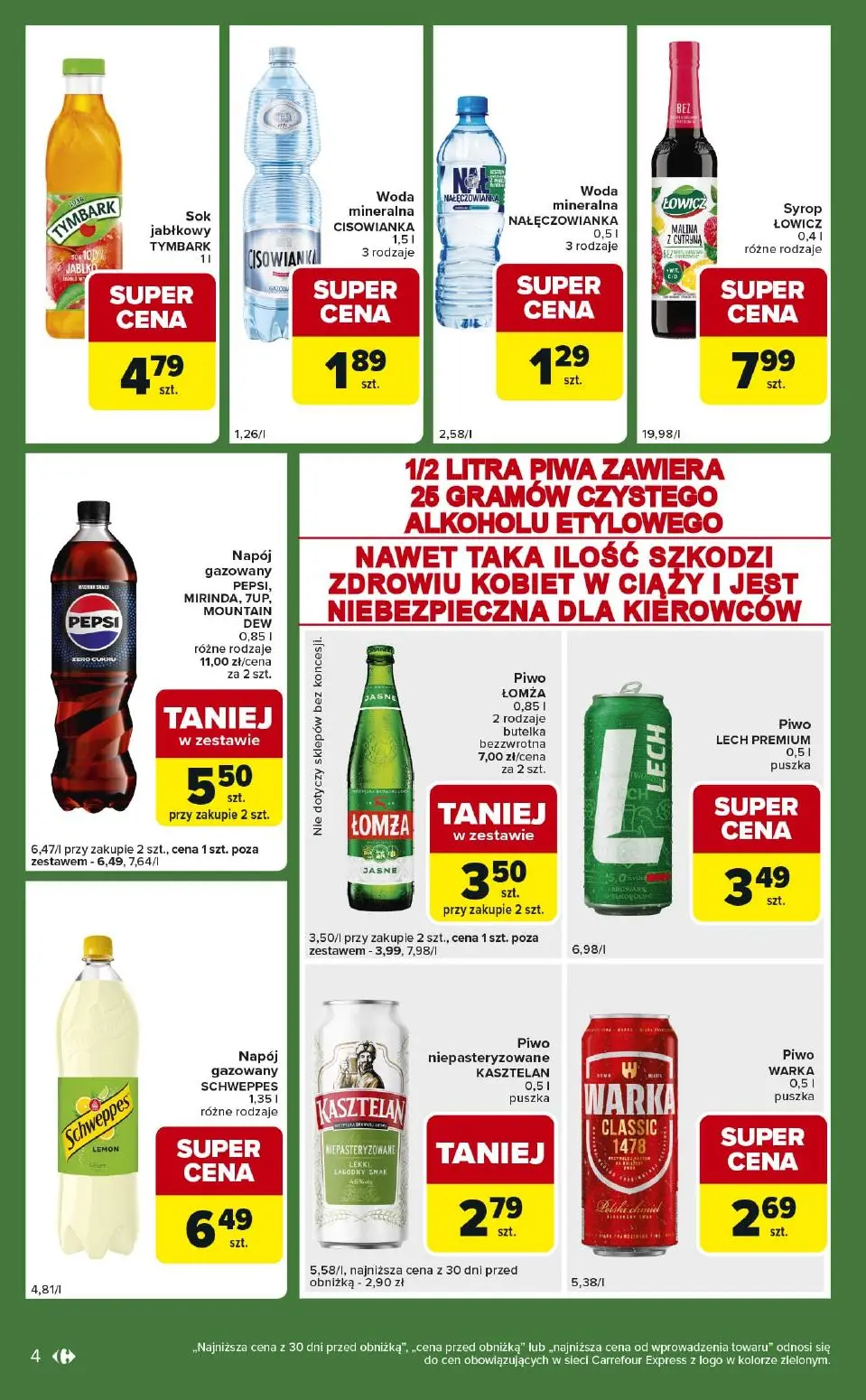 gazetka promocyjna Carrefour Express Zrób zakupy ekspresem - Strona 4
