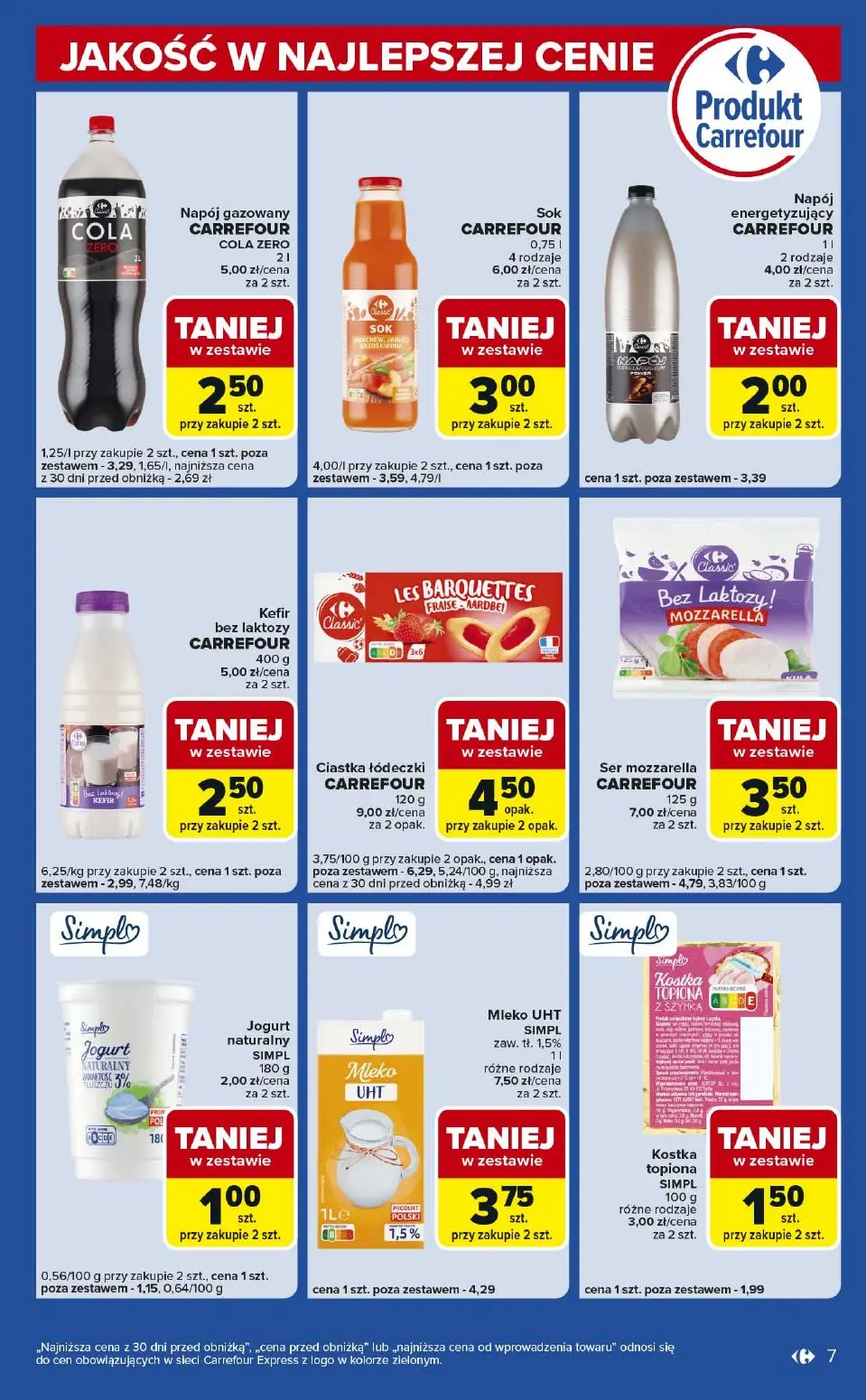 gazetka promocyjna Carrefour Express Zrób zakupy ekspresem - Strona 7
