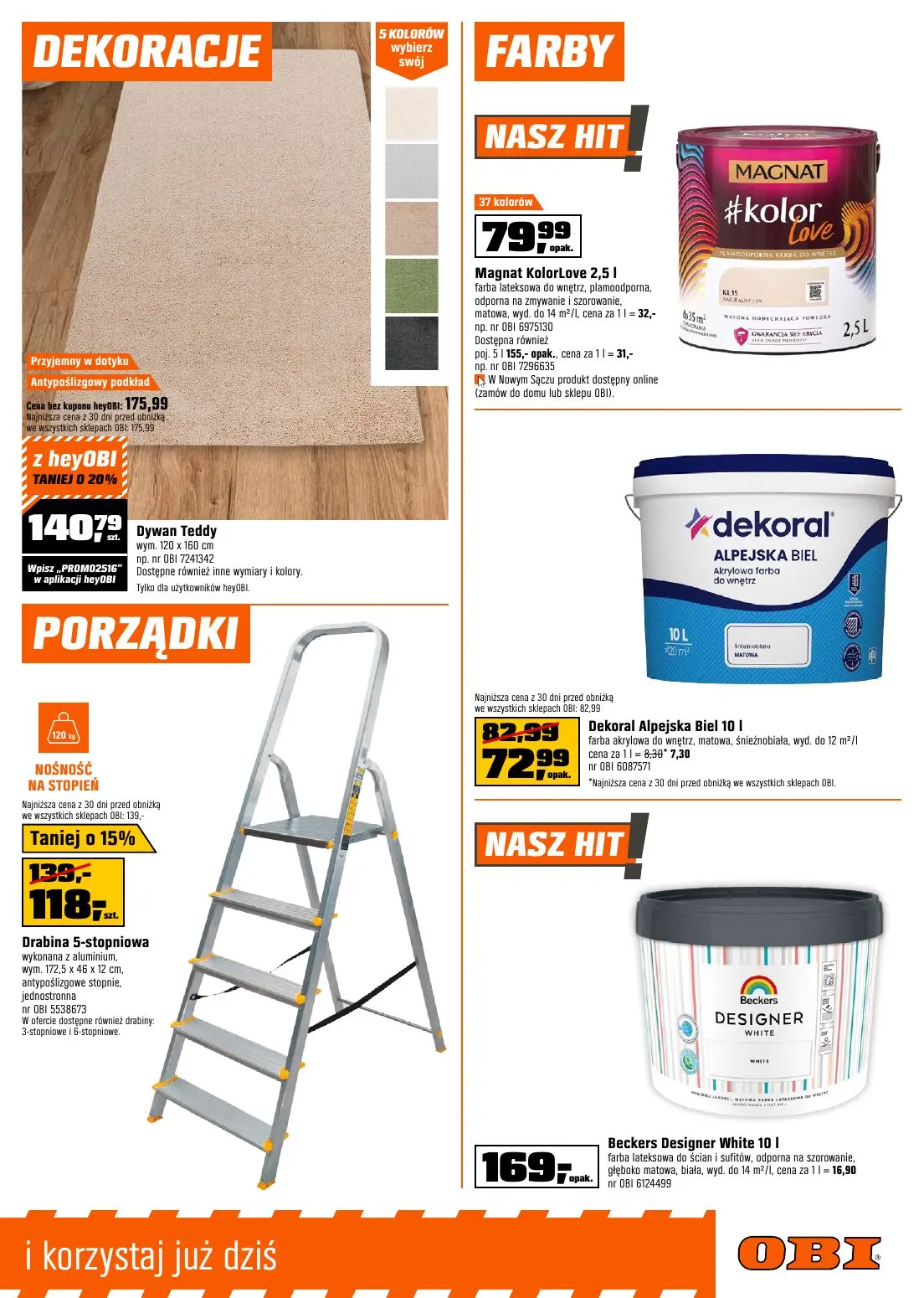 gazetka promocyjna OBI Bobrowe bonusy - Strona 5
