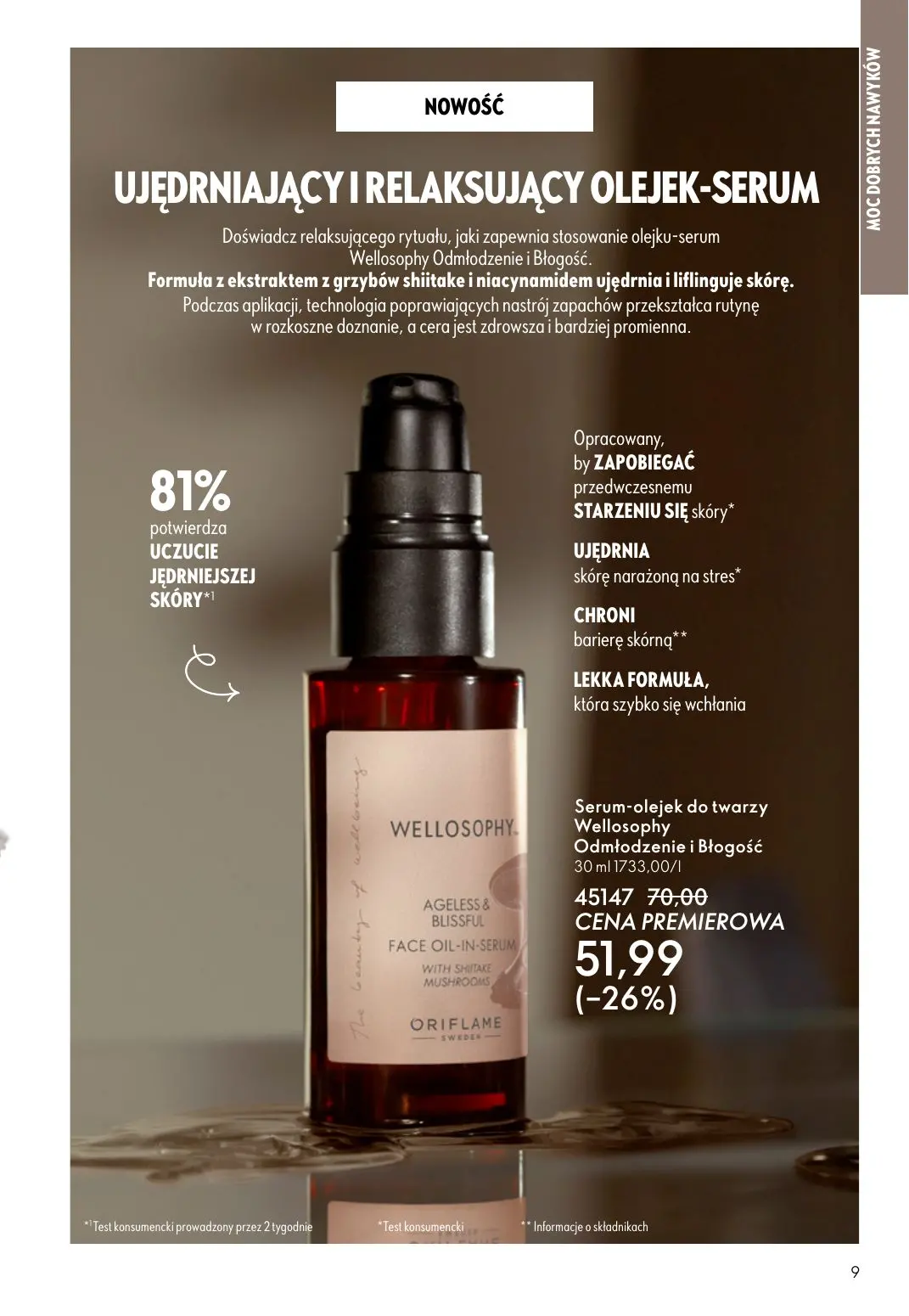 gazetka promocyjna ORIFLAME Eliksir promienności cery - Strona 9